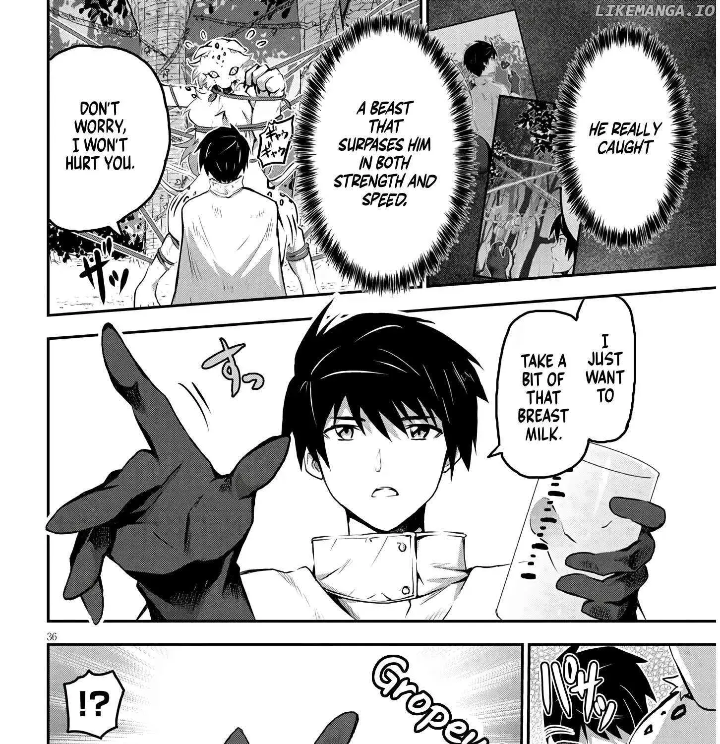 Milk-shibori Hunter no Isekai Sakunyuuki -Nouka no Saenai Otoko ga Arayuru Shuzoku no Chiku-B o Moteasobi-toriko ni Suru- — Chapter 1.2 — Page 27
