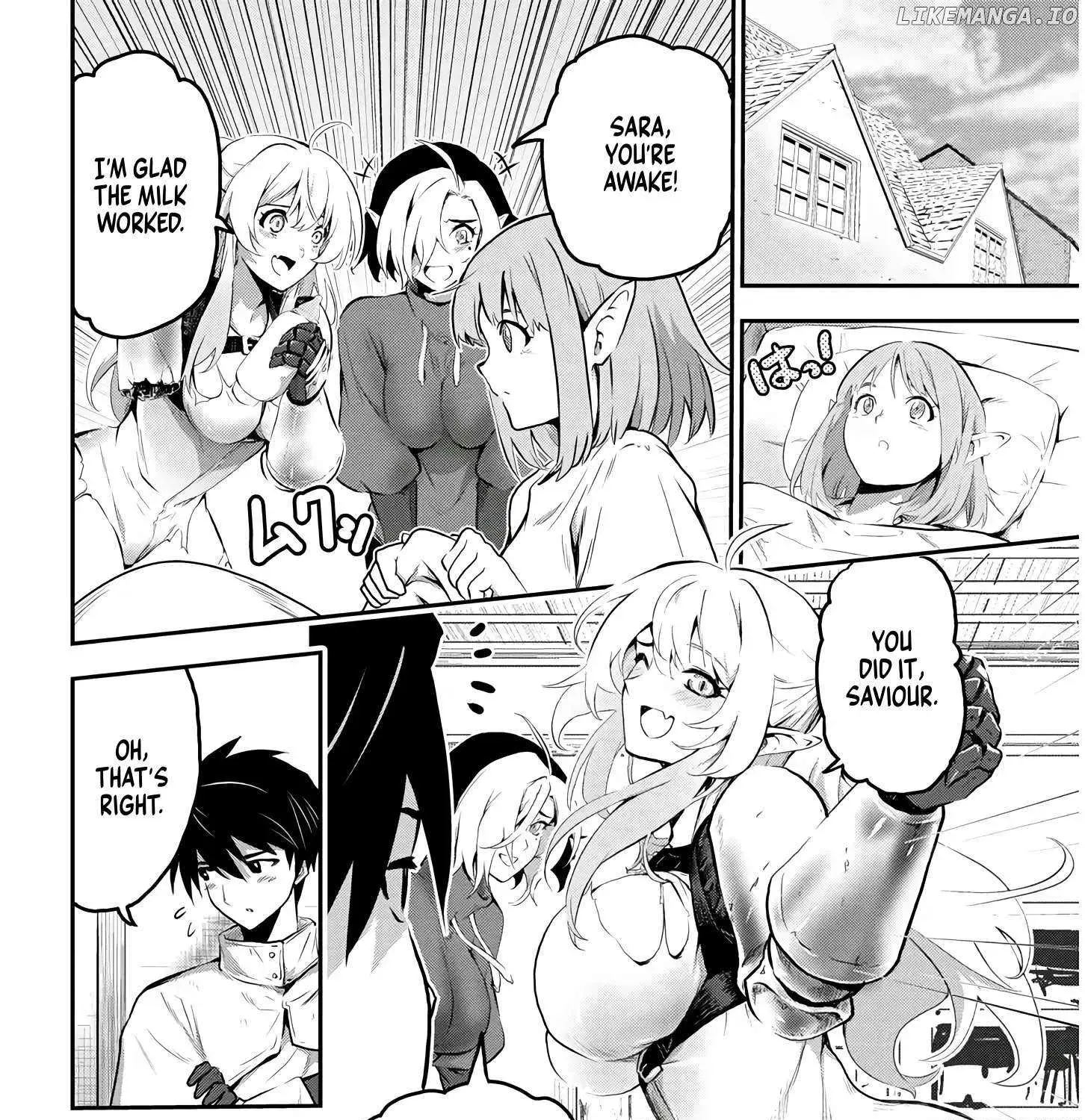 Milk-shibori Hunter no Isekai Sakunyuuki -Nouka no Saenai Otoko ga Arayuru Shuzoku no Chiku-B o Moteasobi-toriko ni Suru- — Chapter 1.2 — Page 39