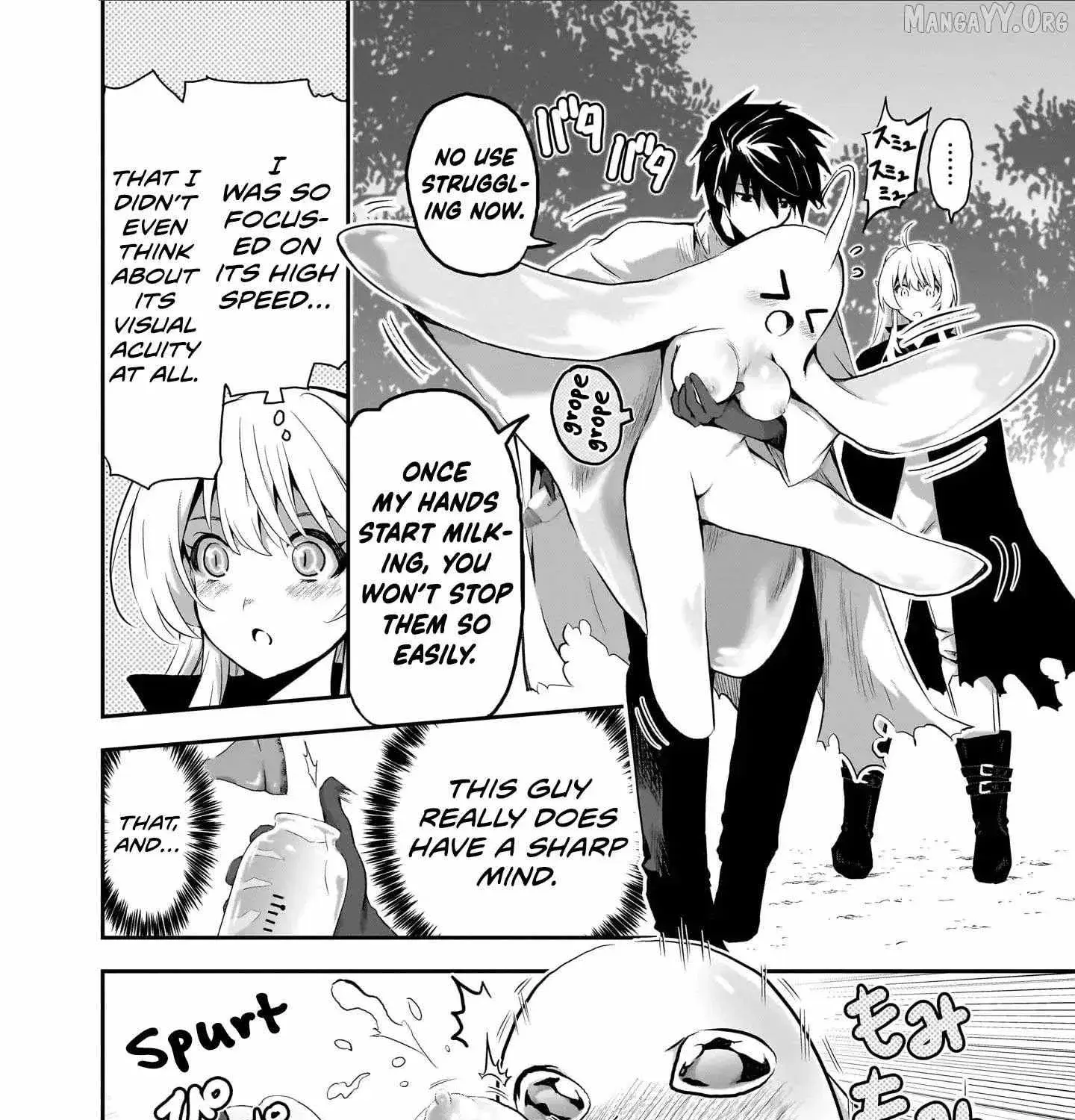 Milk-shibori Hunter no Isekai Sakunyuuki -Nouka no Saenai Otoko ga Arayuru Shuzoku no Chiku-B o Moteasobi-toriko ni Suru- — Chapter 2 — Page 51