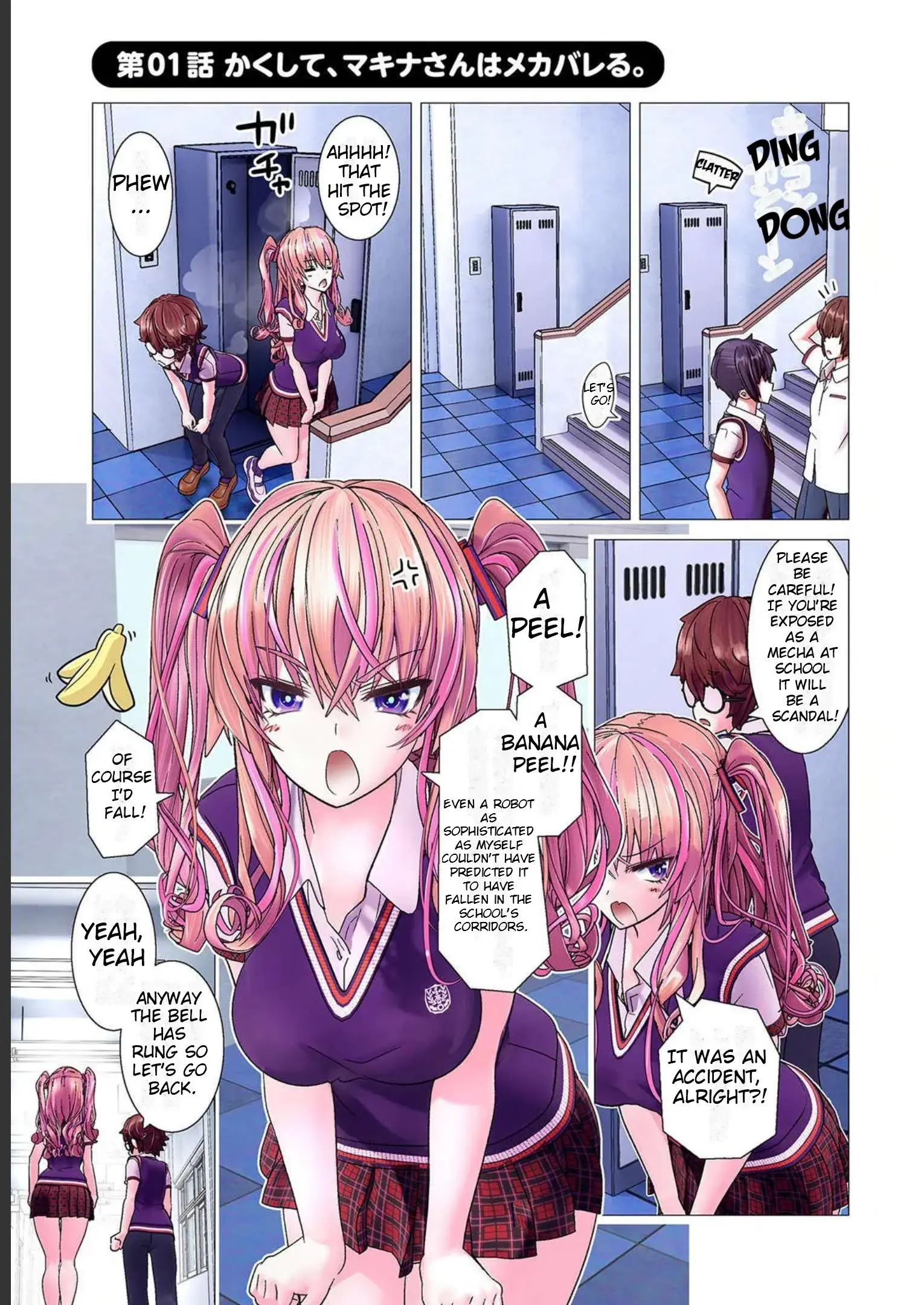 Makina-san's a Love Bot?! — Chapter 1 — Page 7