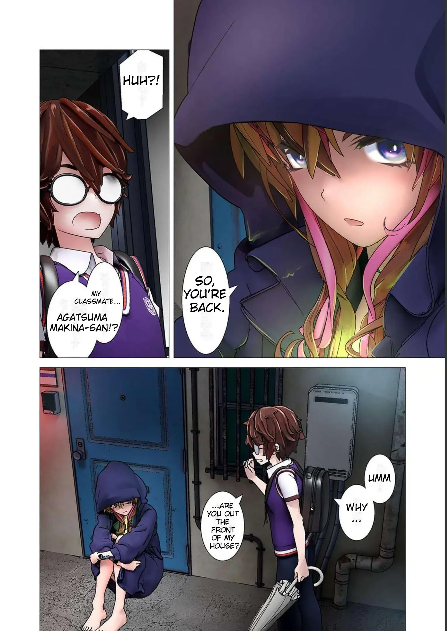 Makina-san's a Love Bot?! — Chapter 1 — Page 12