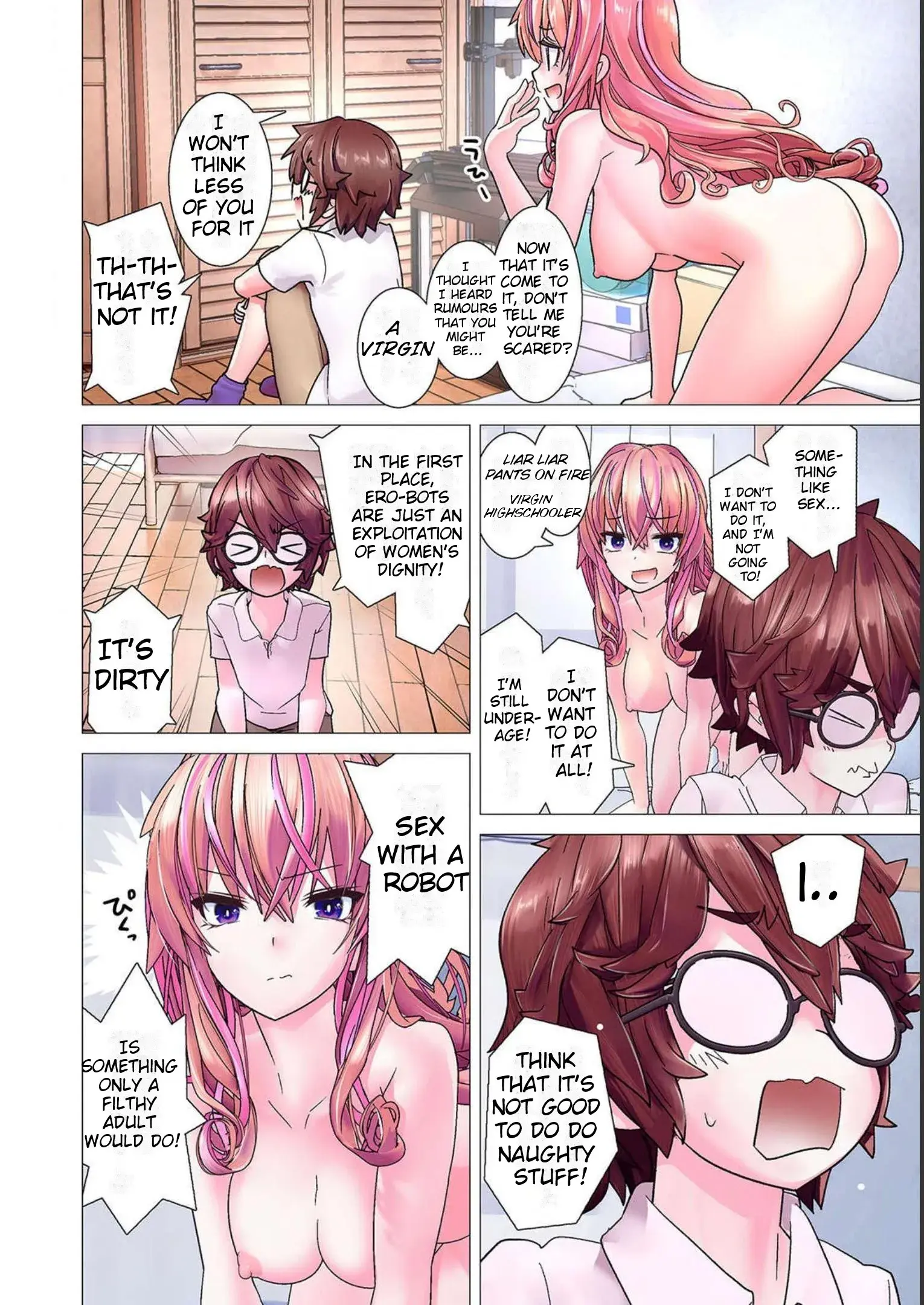Makina-san's a Love Bot?! — Chapter 1 — Page 24