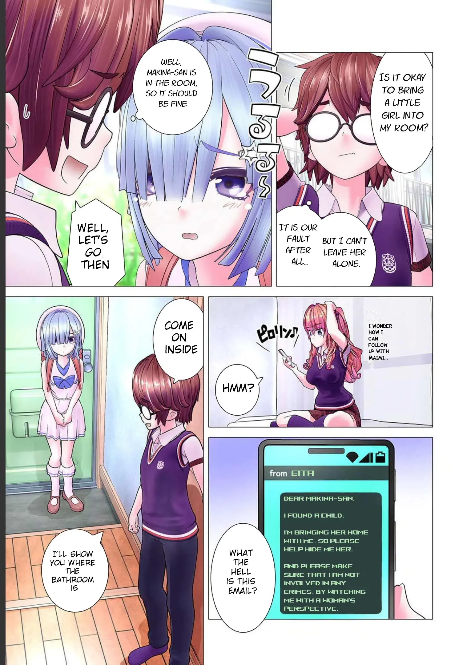 Makina-san's a Love Bot?! — Chapter 5 — Page 19