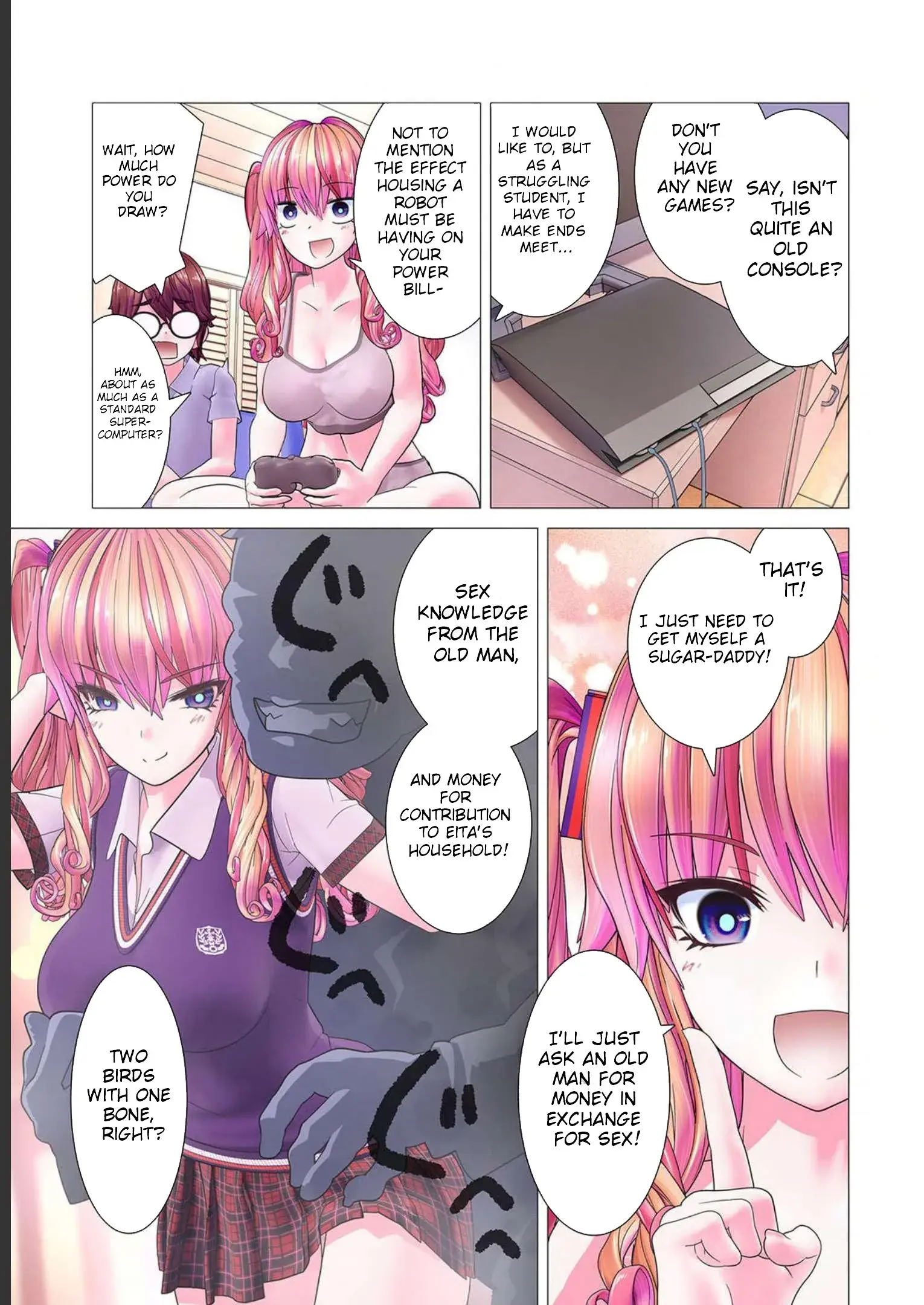 Makina-san's a Love Bot?! — Chapter 5.5 — Page 18