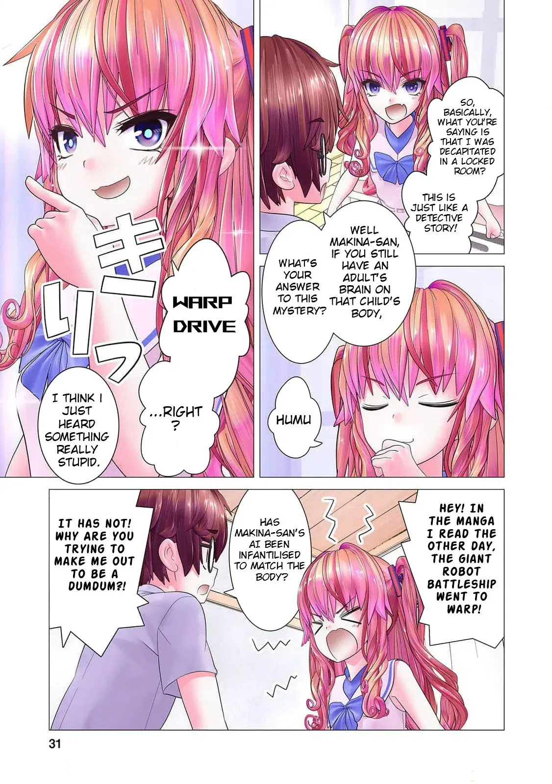 Makina-san's a Love Bot?! — Chapter 7 — Page 5