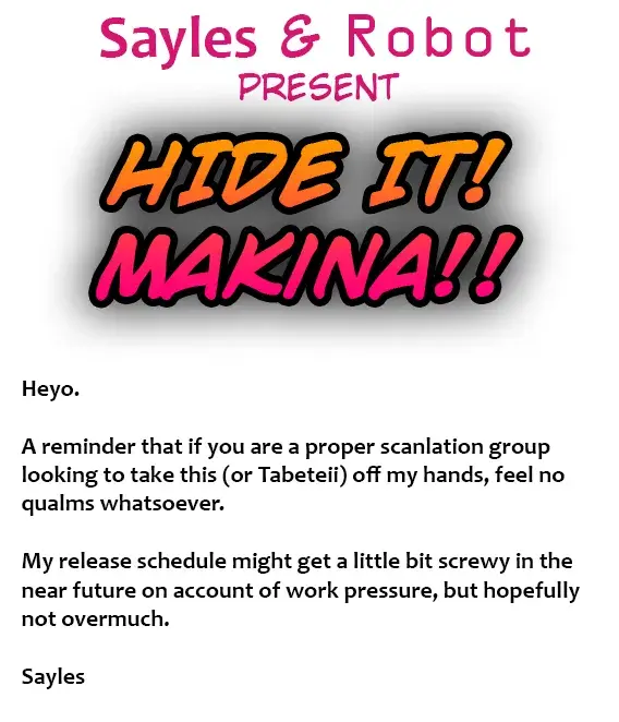 Makina-san's a Love Bot?! — Chapter 10 — Page 25