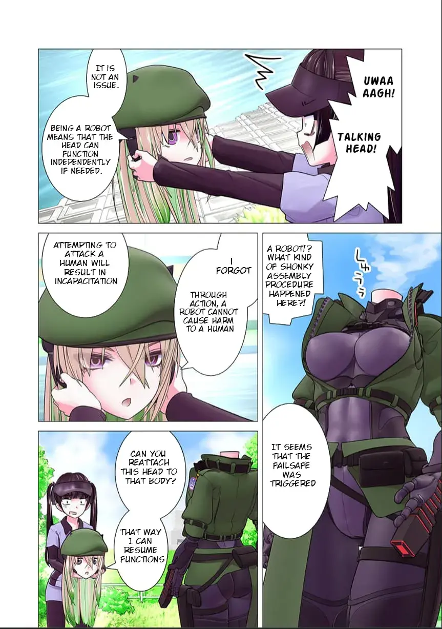 Makina-san's a Love Bot?! — Chapter 11 — Page 8