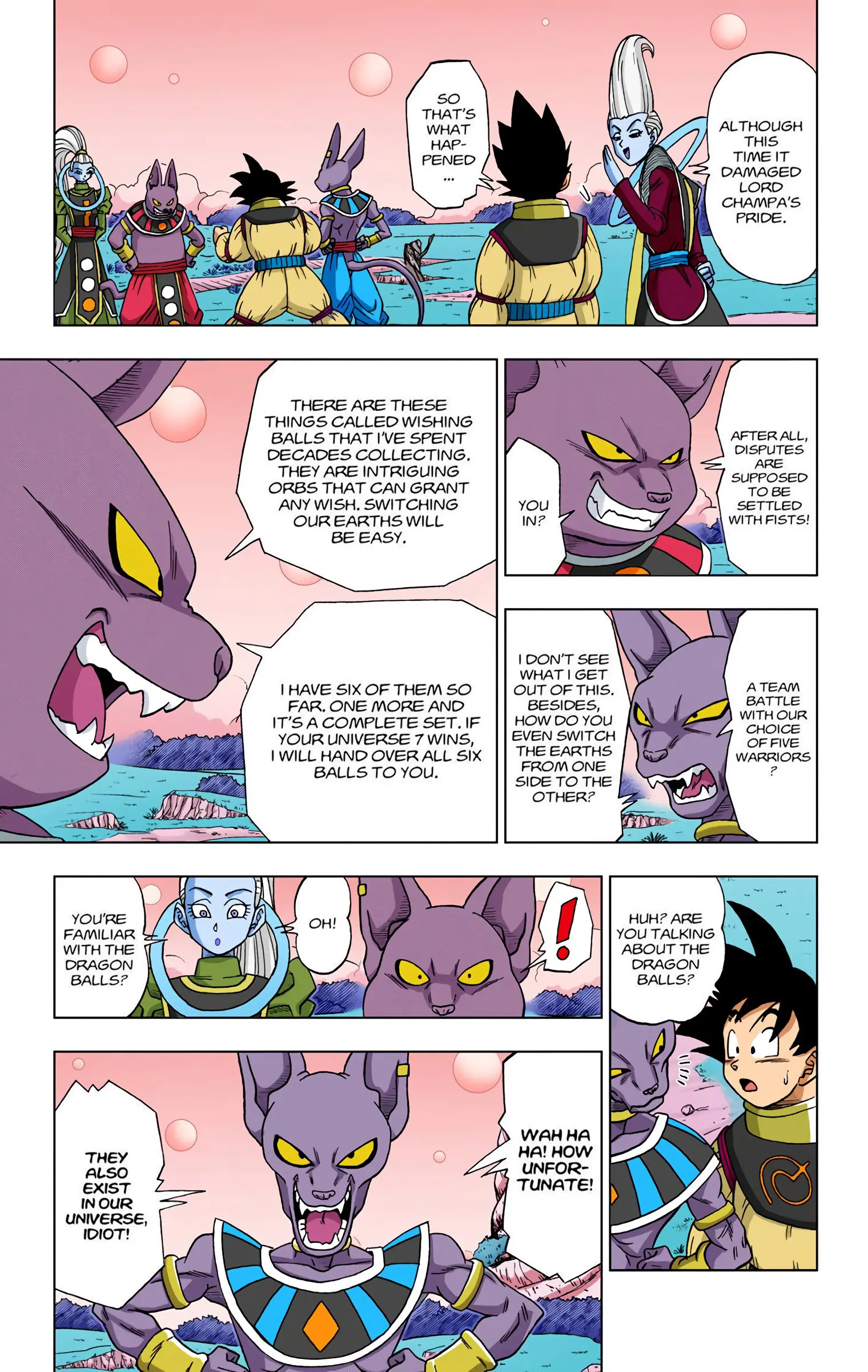 Dragon Ball Super Colored Manga — Chapter 6 — Page 9