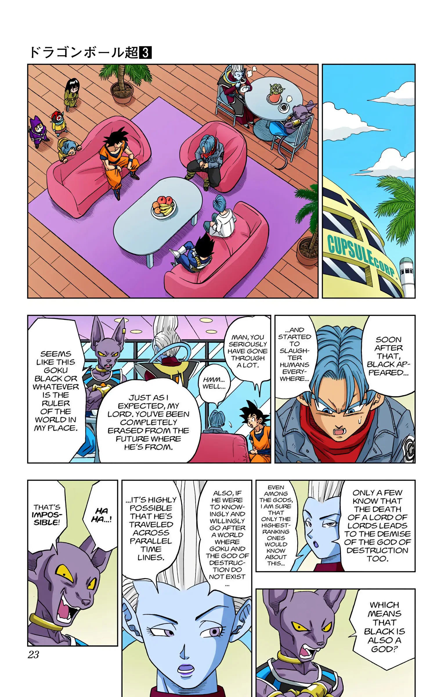 Dragon Ball Super Colored Manga — Chapter 16 — Page 22