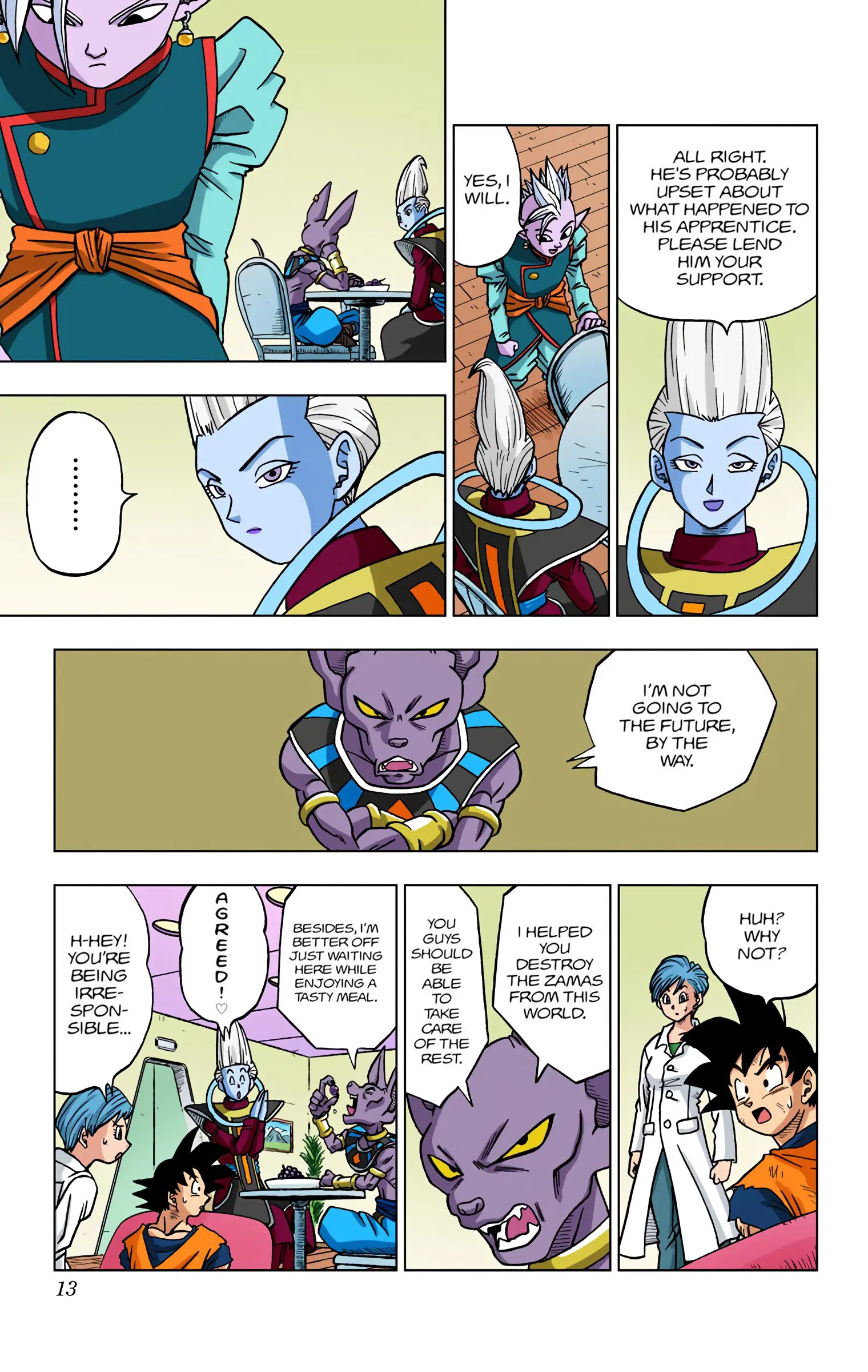 Dragon Ball Super Colored Manga — Chapter 21 — Page 12