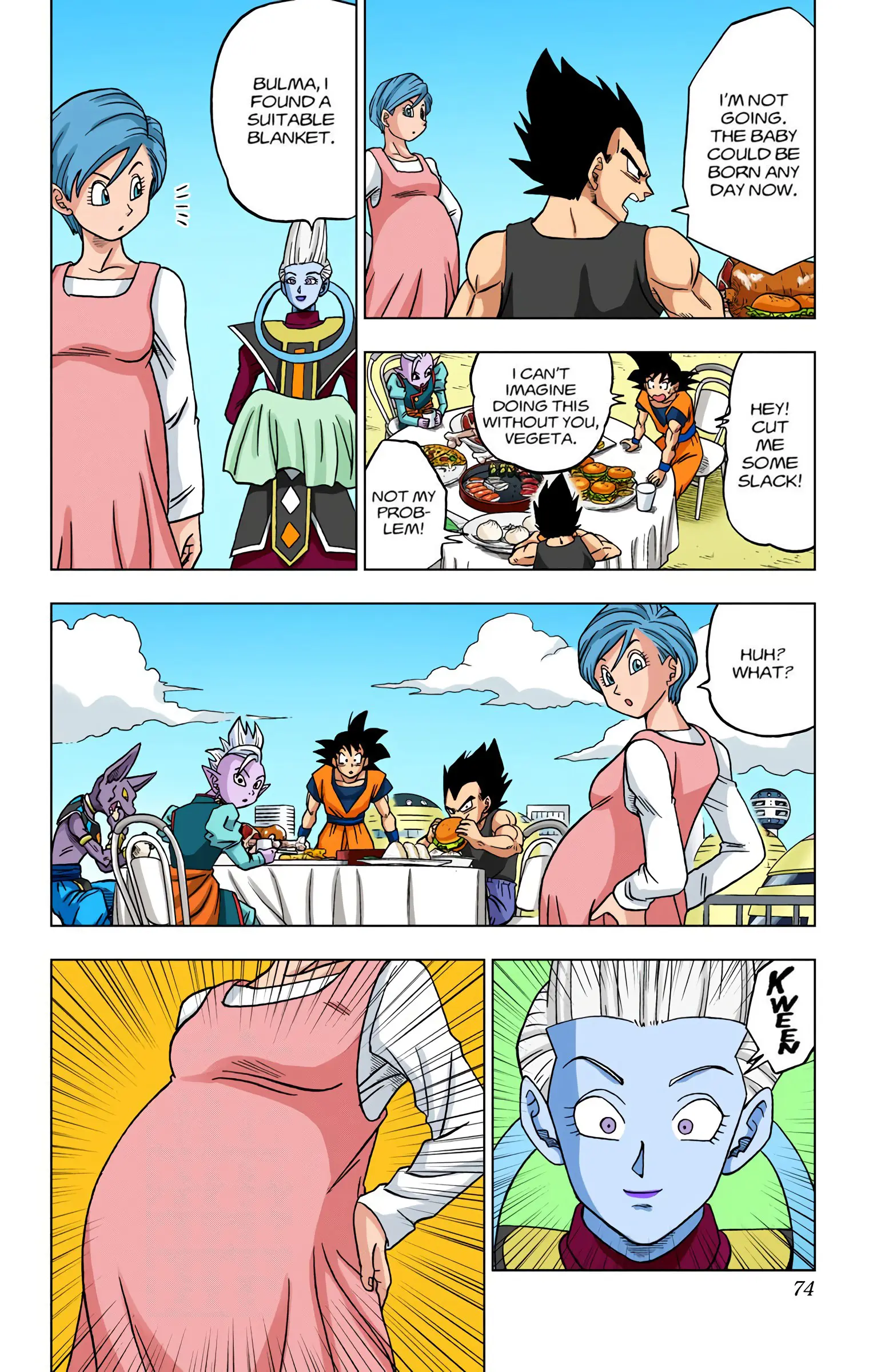 Dragon Ball Super Colored Manga — Chapter 30 — Page 22
