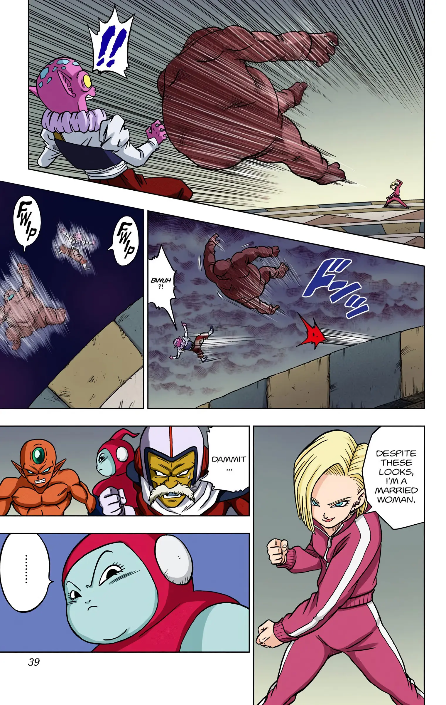 Dragon Ball Super Colored Manga — Chapter 33 — Page 37