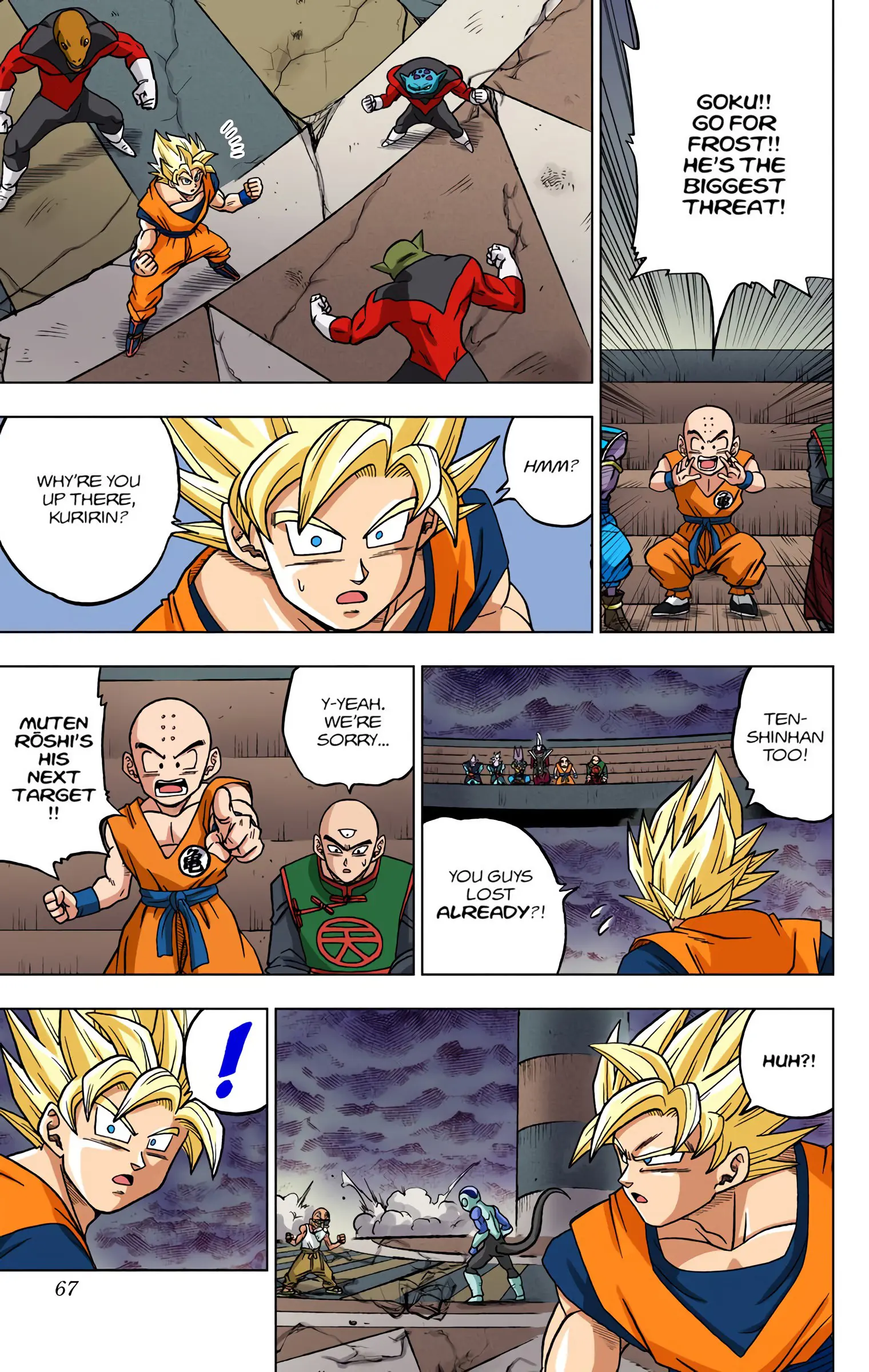 Dragon Ball Super Colored Manga — Chapter 34 — Page 15