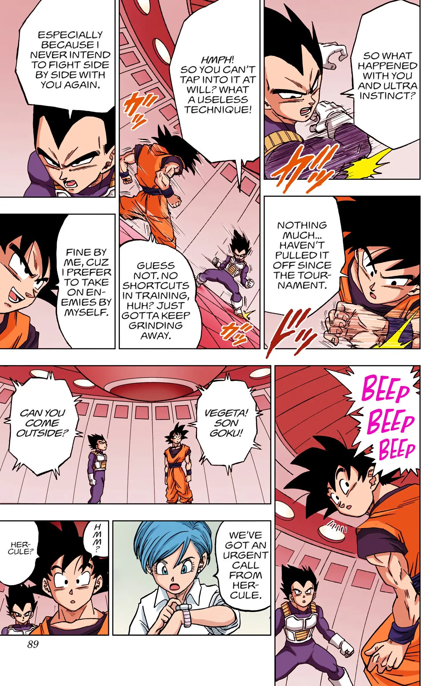 Dragon Ball Super Colored Manga — Chapter 42 — Page 37