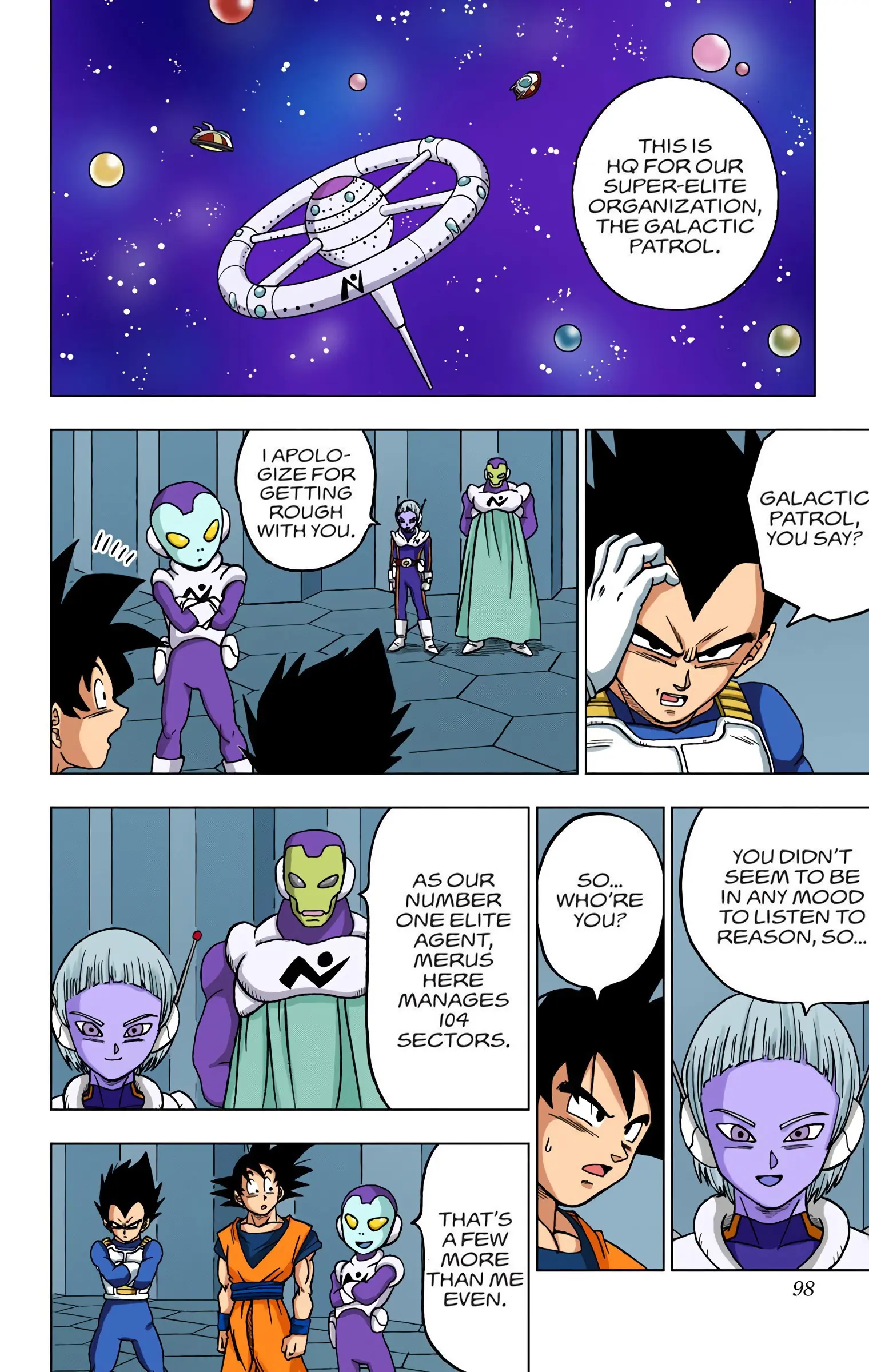 Dragon Ball Super Colored Manga — Chapter 42 — Page 46