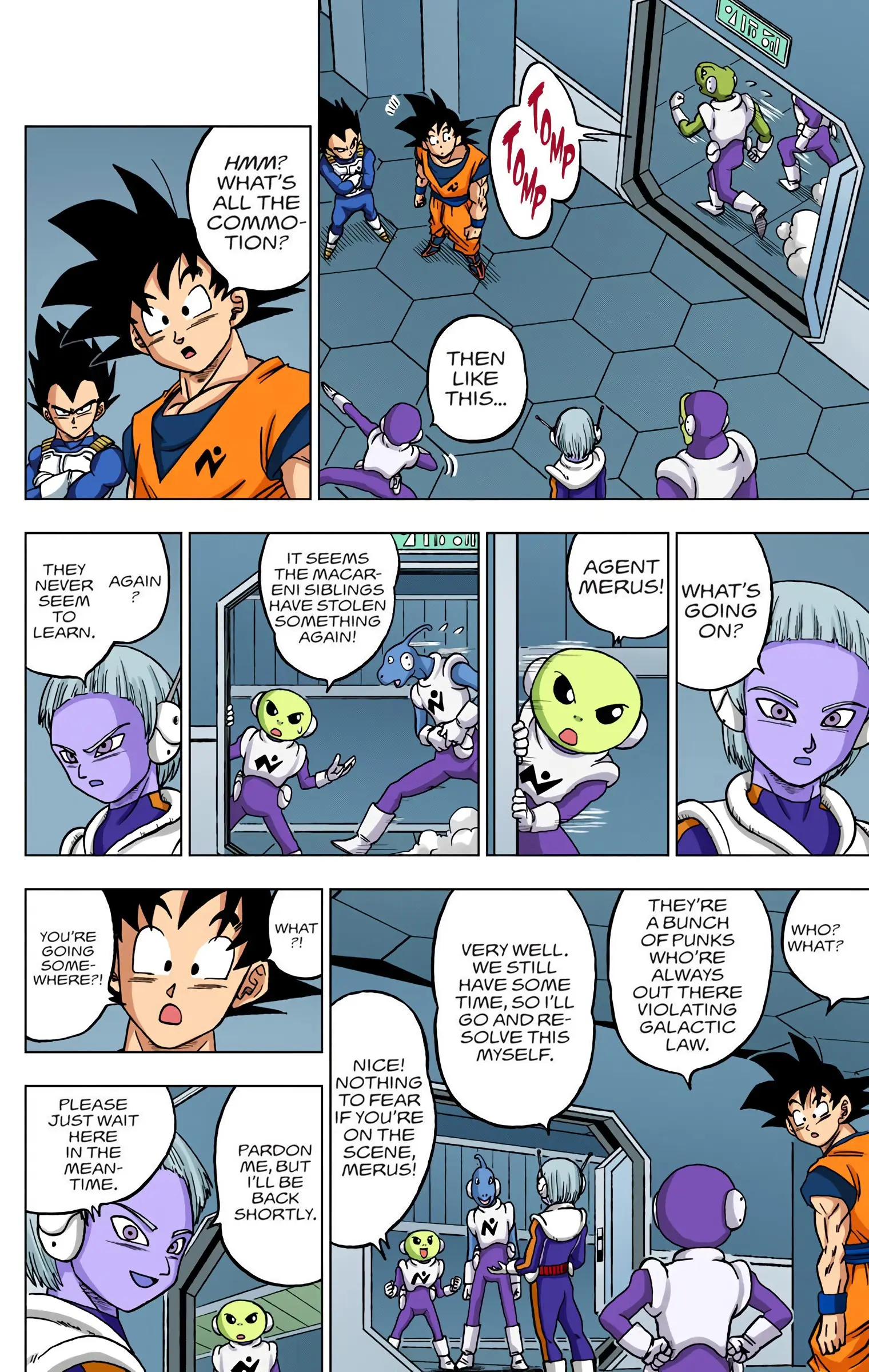 Dragon Ball Super Colored Manga — Chapter 43 — Page 22