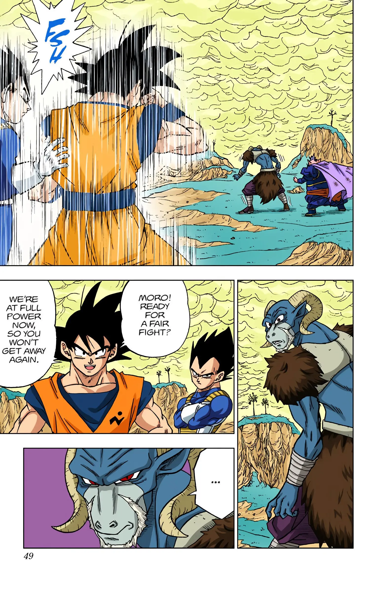 Dragon Ball Super Colored Manga — Chapter 49 — Page 48