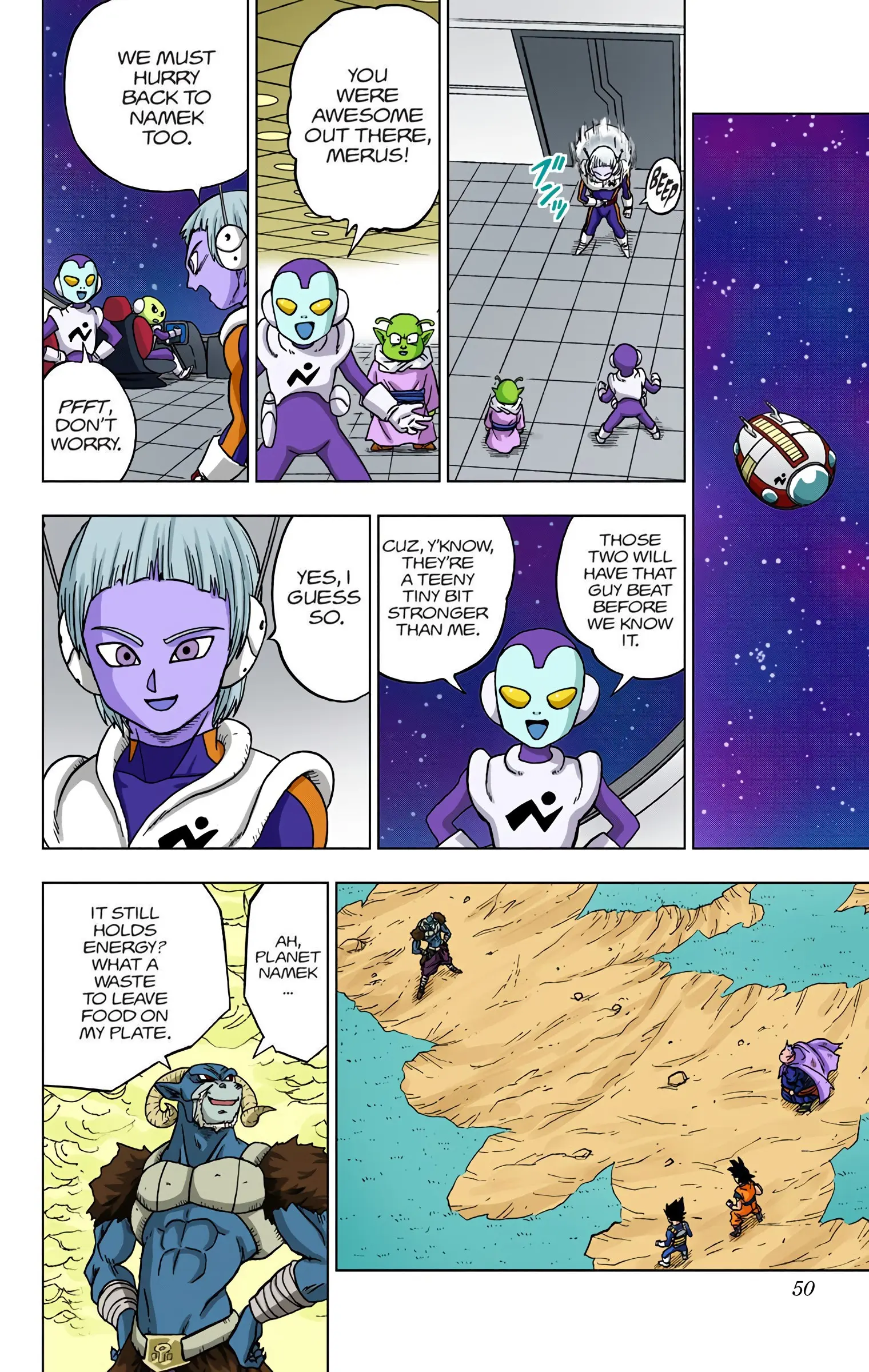 Dragon Ball Super Colored Manga — Chapter 49 — Page 49