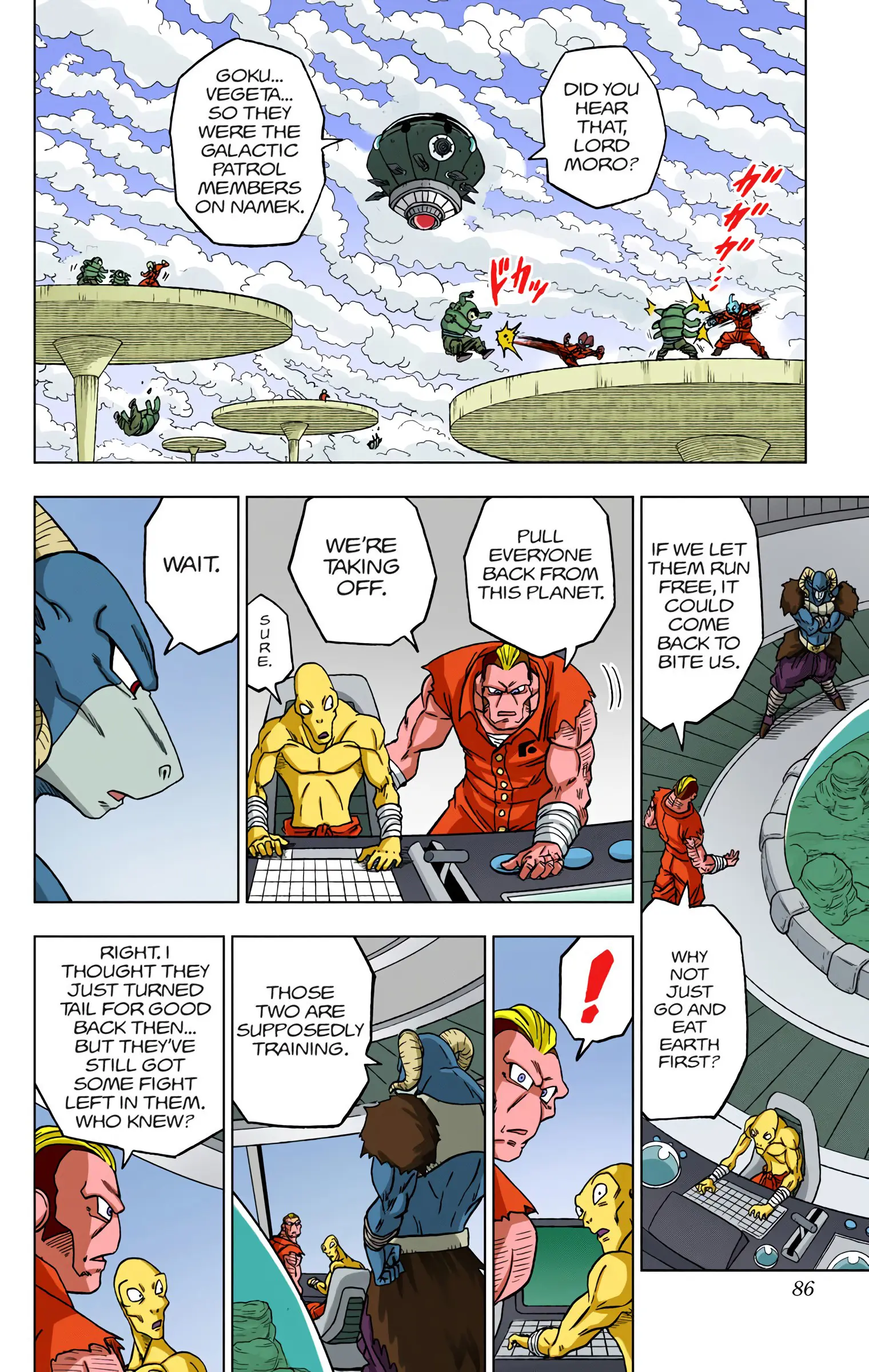 Dragon Ball Super Colored Manga — Chapter 54 — Page 34