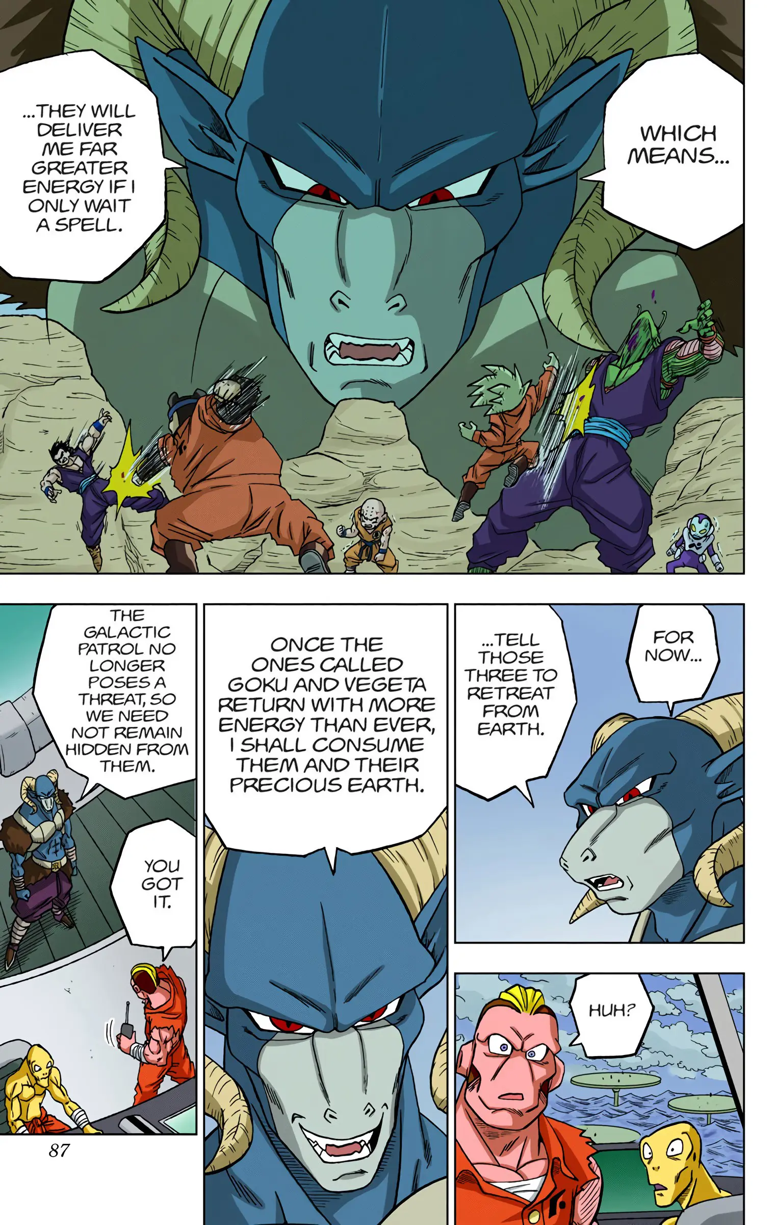 Dragon Ball Super Colored Manga — Chapter 54 — Page 35