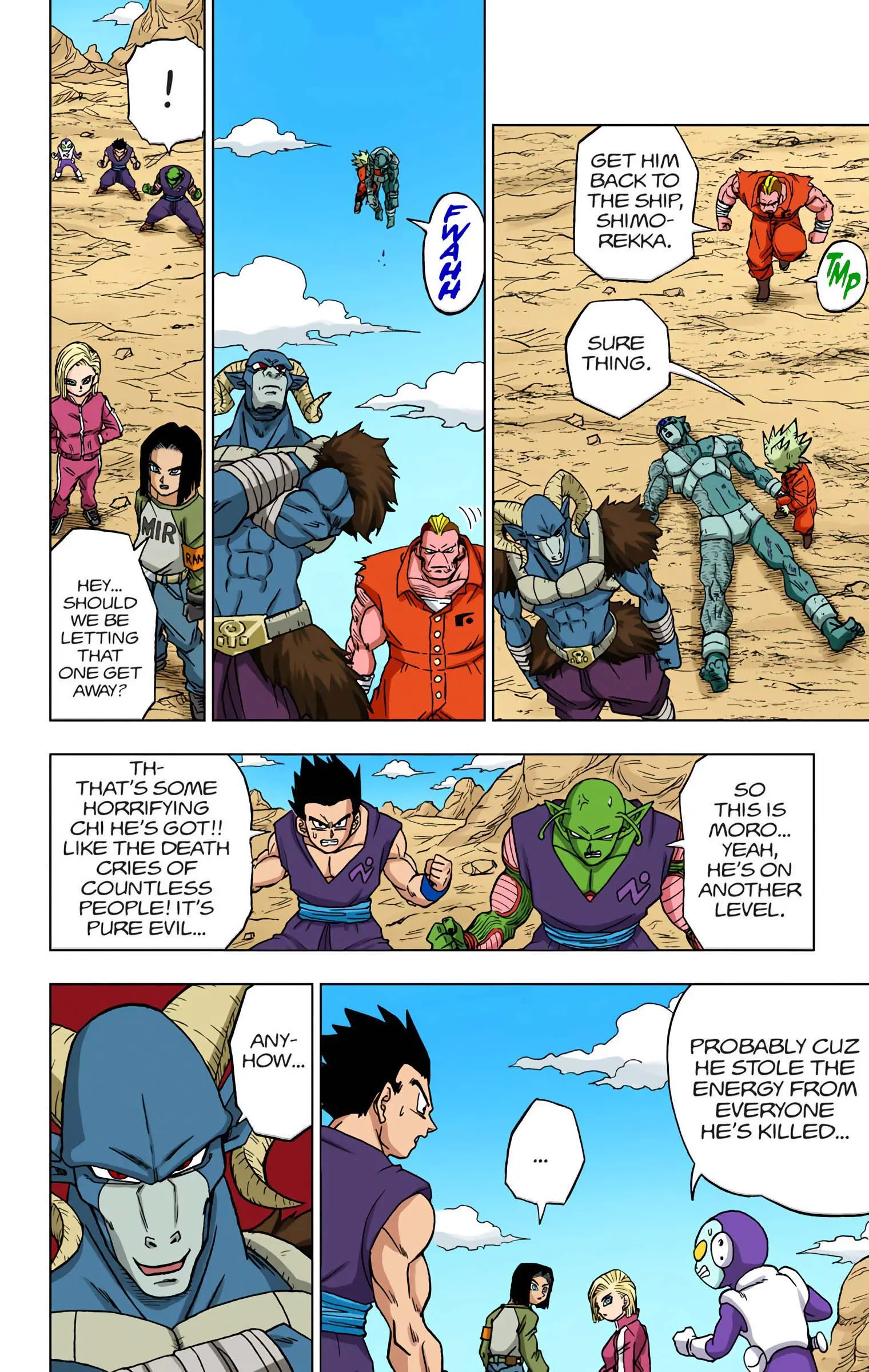 Dragon Ball Super Colored Manga — Chapter 57 — Page 34