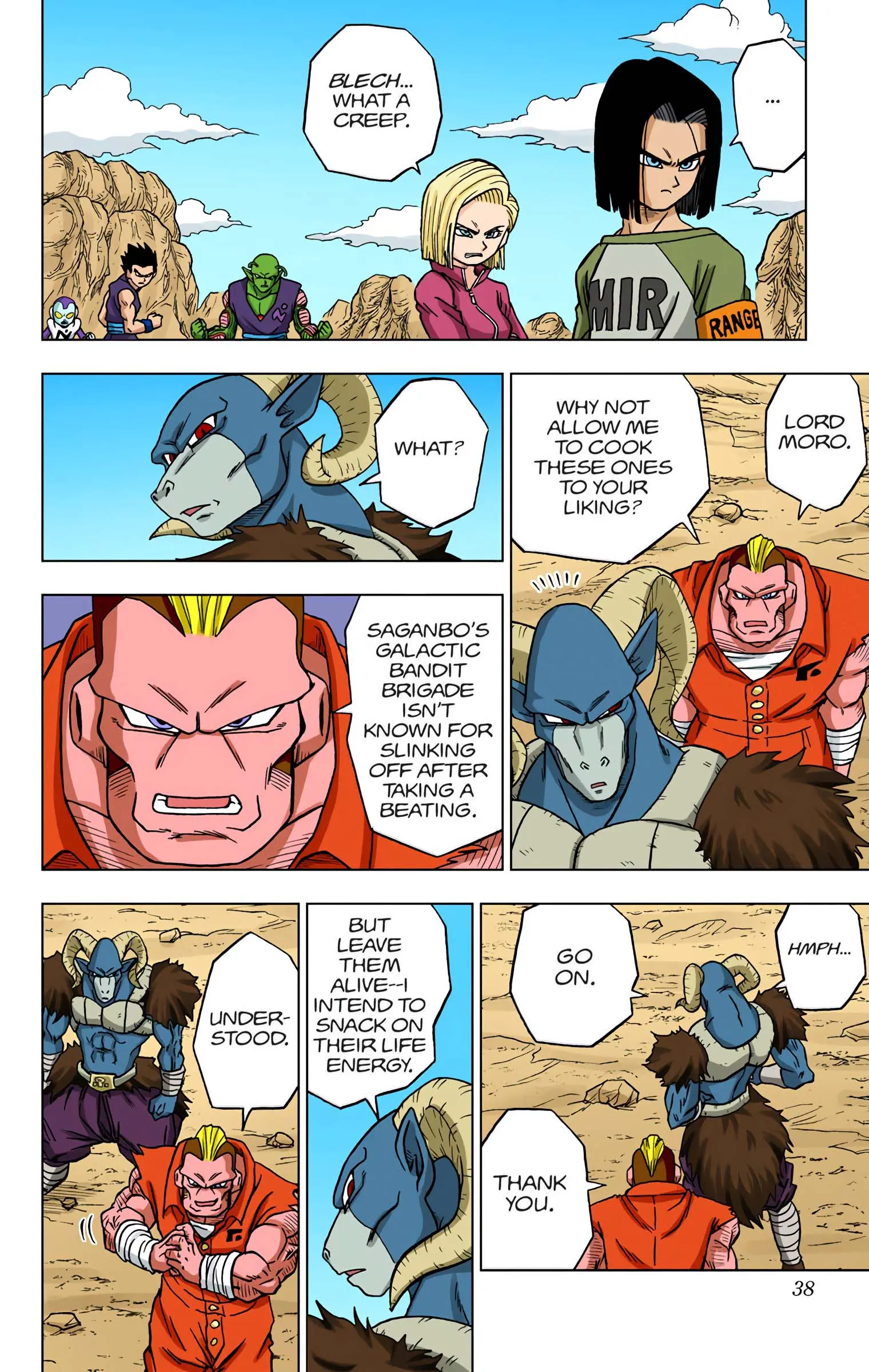 Dragon Ball Super Colored Manga — Chapter 57 — Page 36