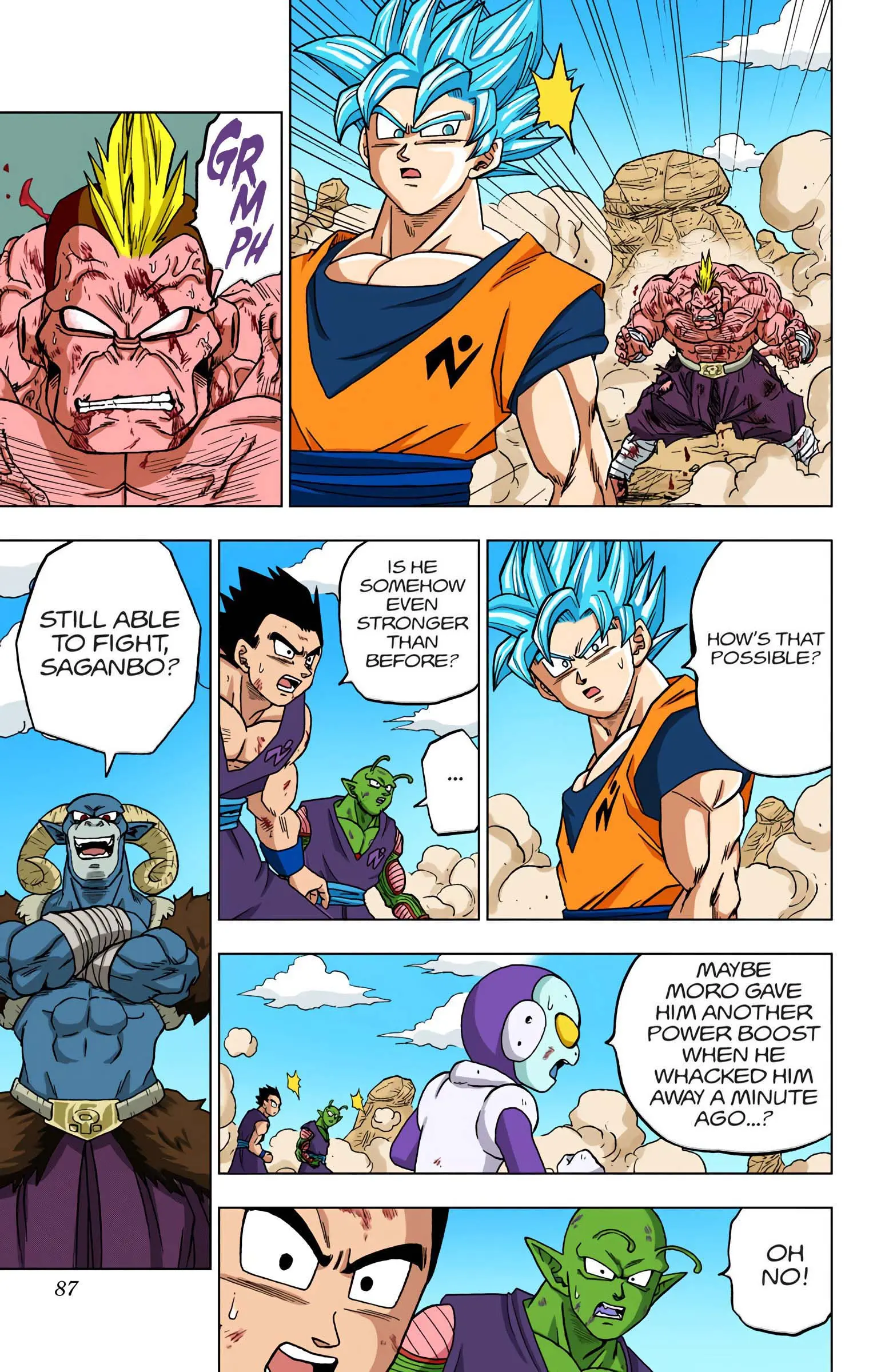 Dragon Ball Super Colored Manga — Chapter 58 — Page 35