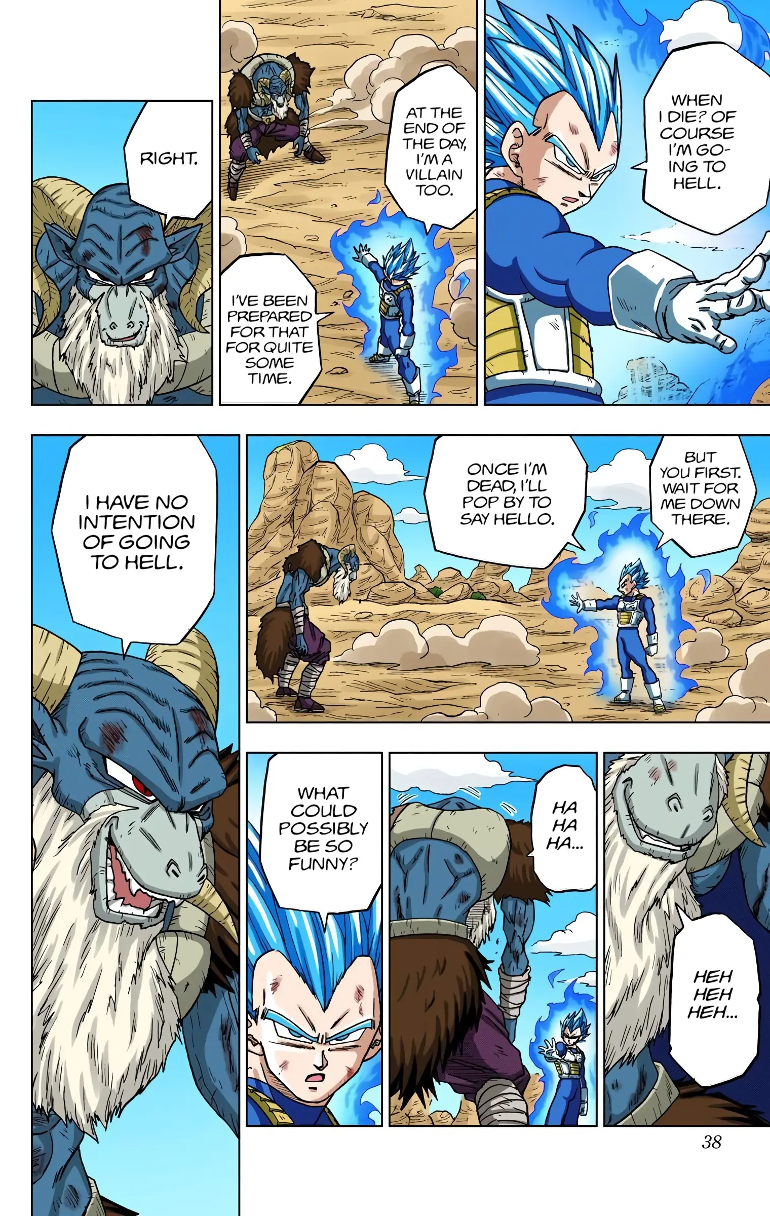 Dragon Ball Super Colored Manga — Chapter 61 — Page 37