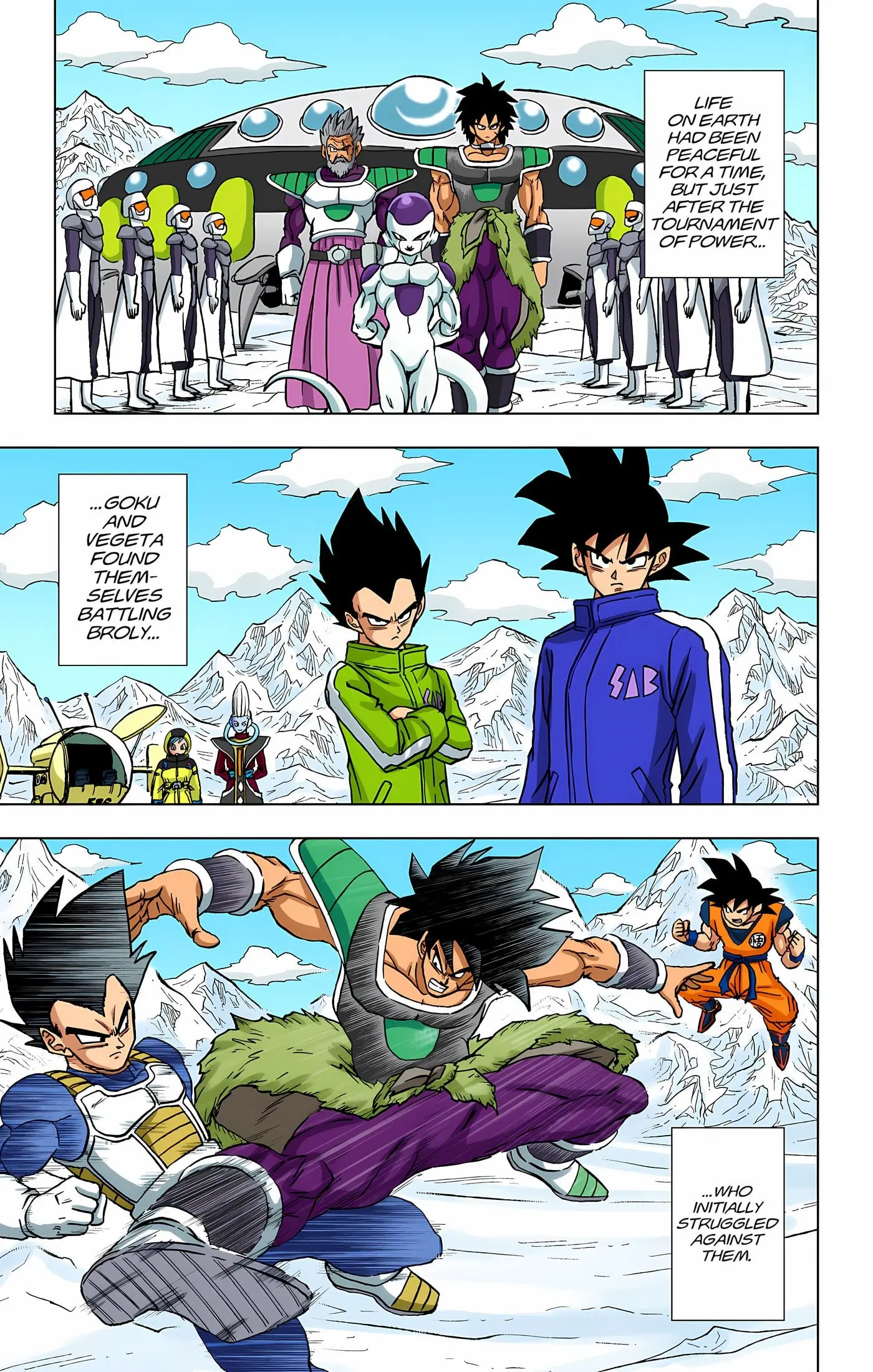 Dragon Ball Super Colored Manga — Chapter 93 — Page 4