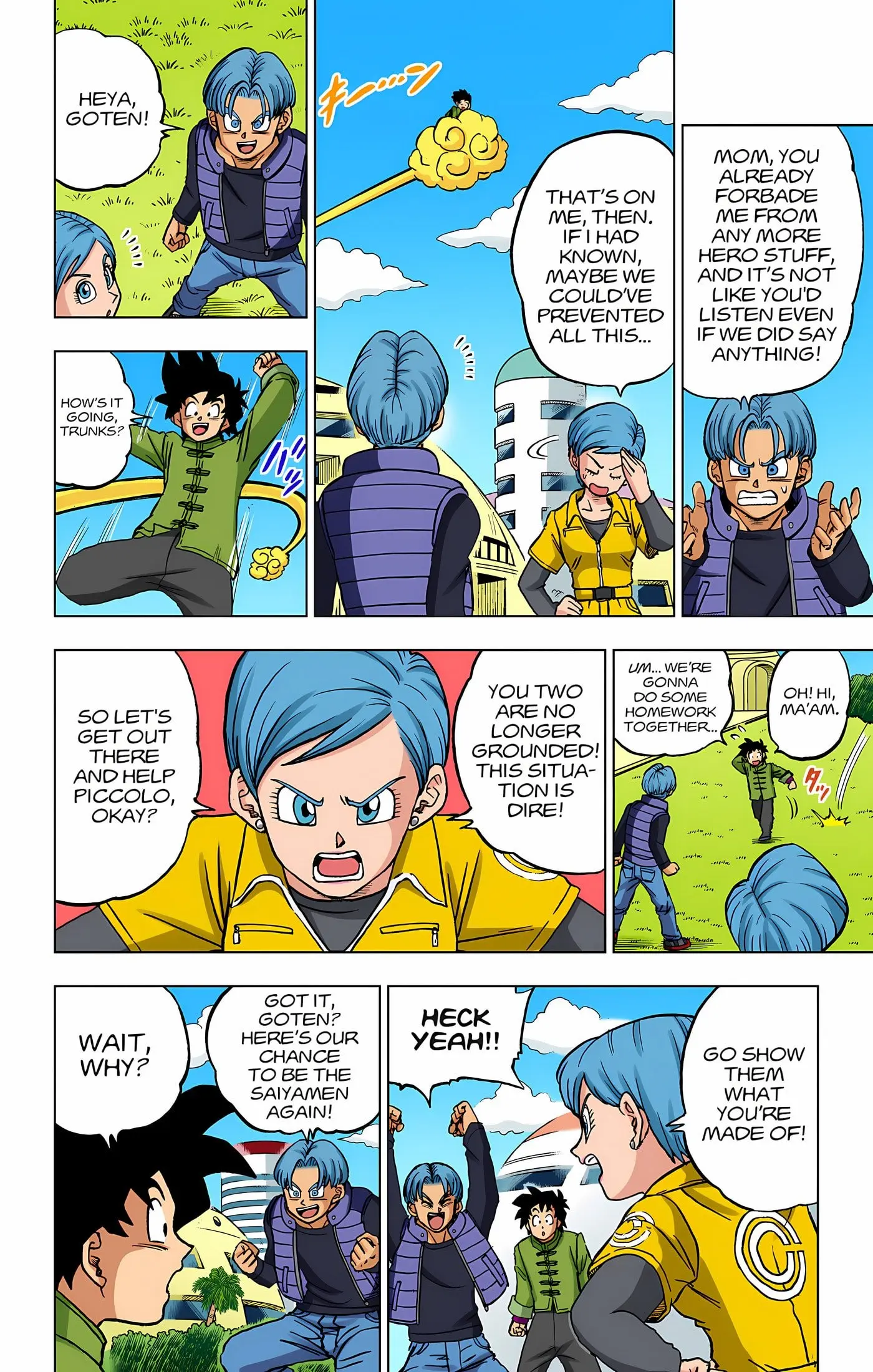 Dragon Ball Super Colored Manga — Chapter 96 — Page 3