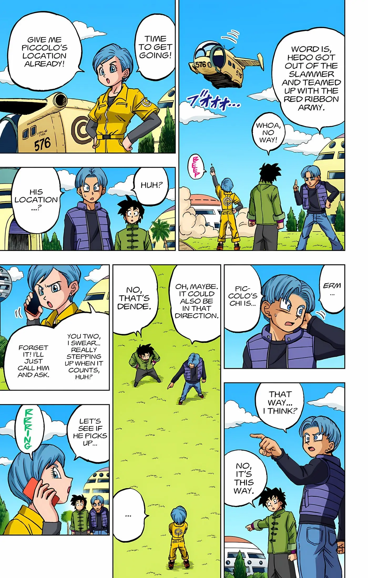 Dragon Ball Super Colored Manga — Chapter 96 — Page 4