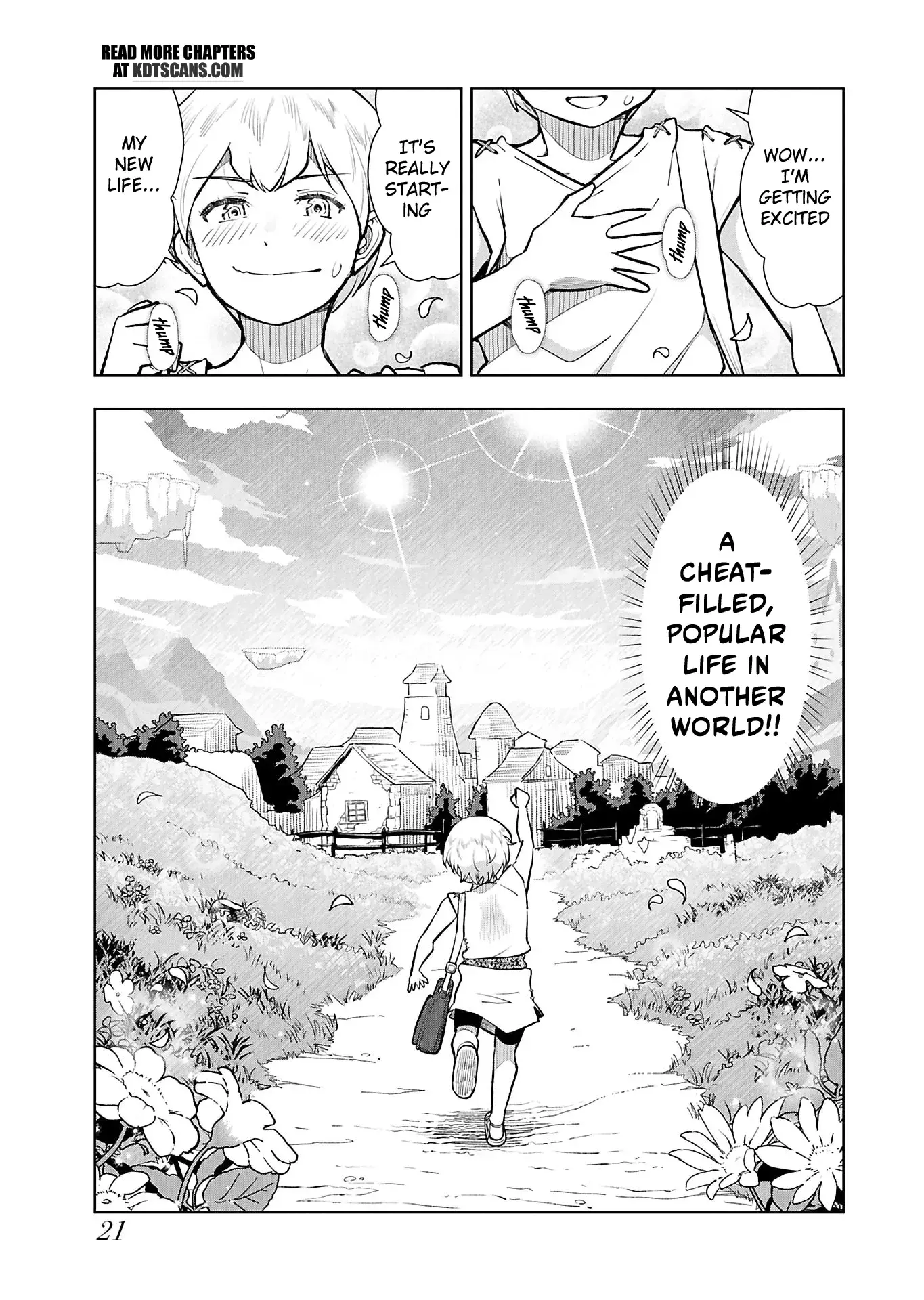 Tenga Tensei: The Morally Questionable, Other-Worldly Life, of an Elf and a Young Boy — Chapter 1 — Page 21