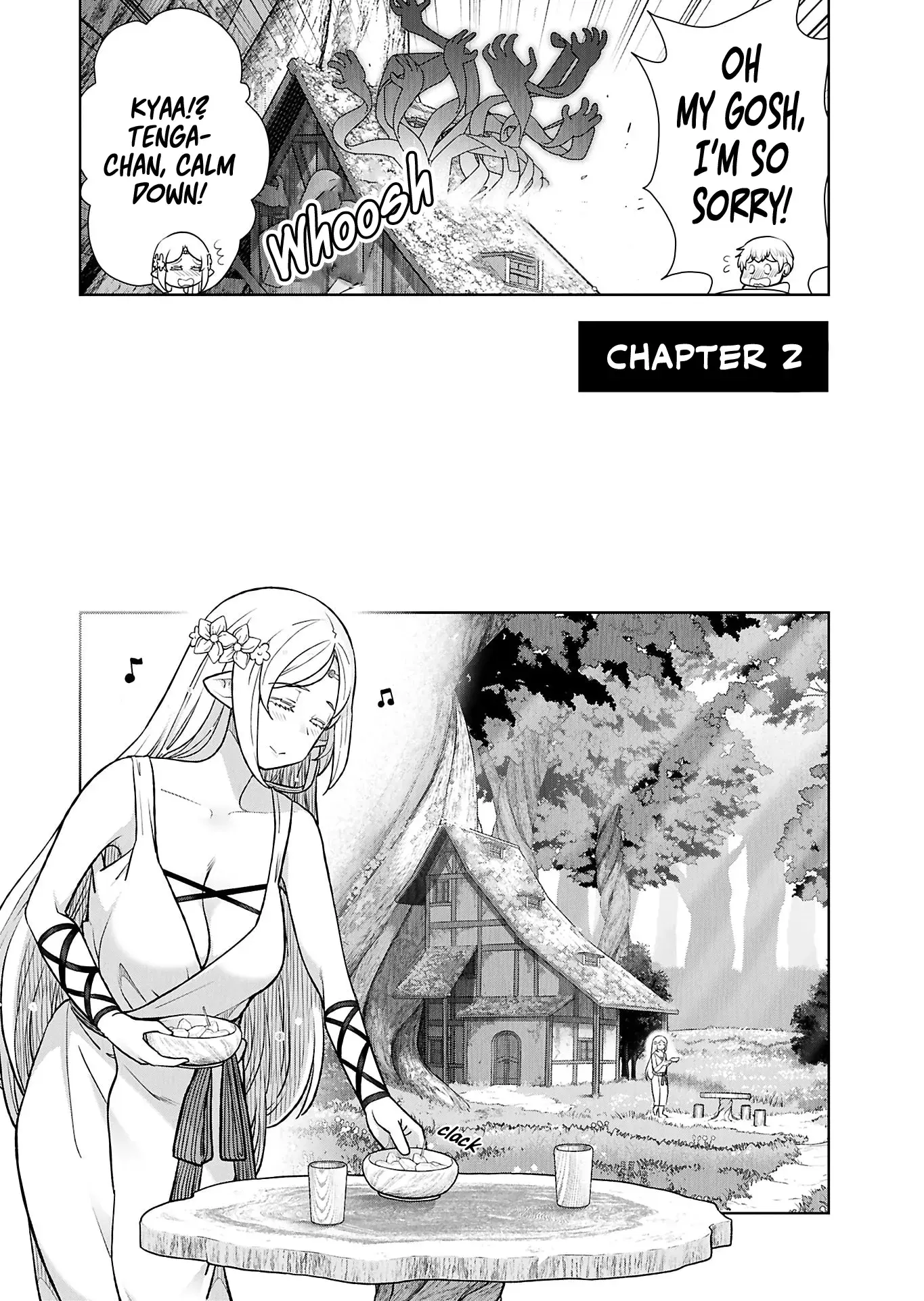 Tenga Tensei: The Morally Questionable, Other-Worldly Life, of an Elf and a Young Boy — Chapter 2 — Page 7