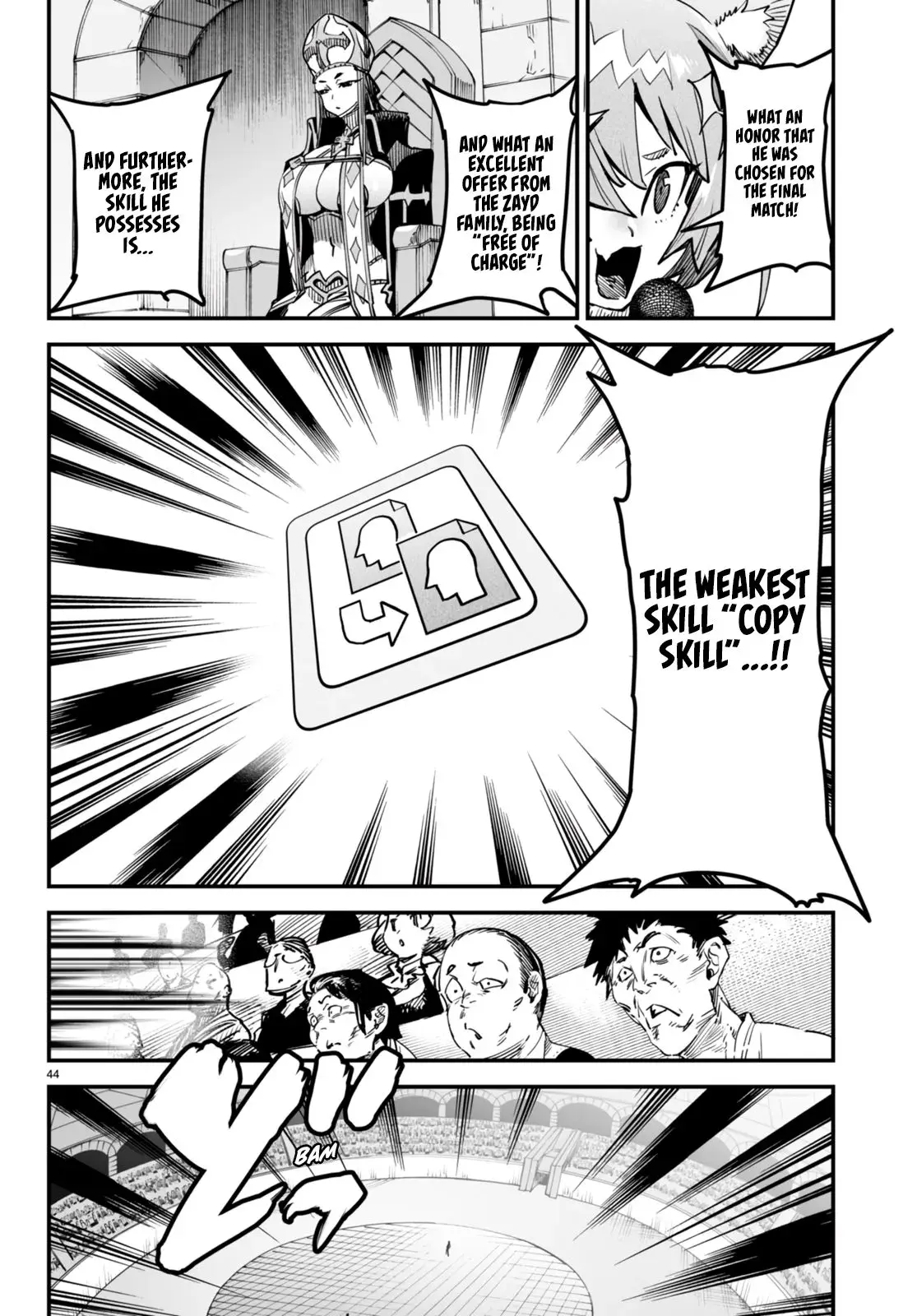 Reincarnation Coliseum: The Weakest Skill Conquers the Strongest Women and Creates a Harem — Chapter 1 — Page 48