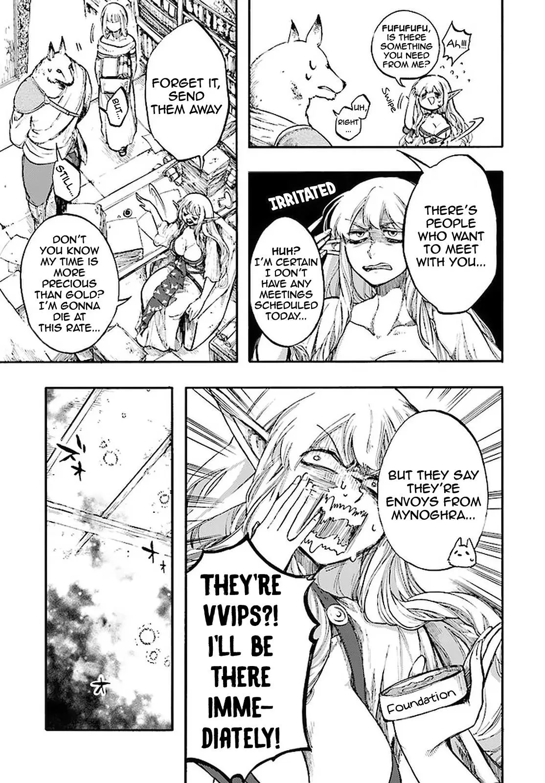 Apocalypse Bringer Mynoghra: World Conquest Starts with the Civilization of Ruin — Chapter 12.1 — Page 8