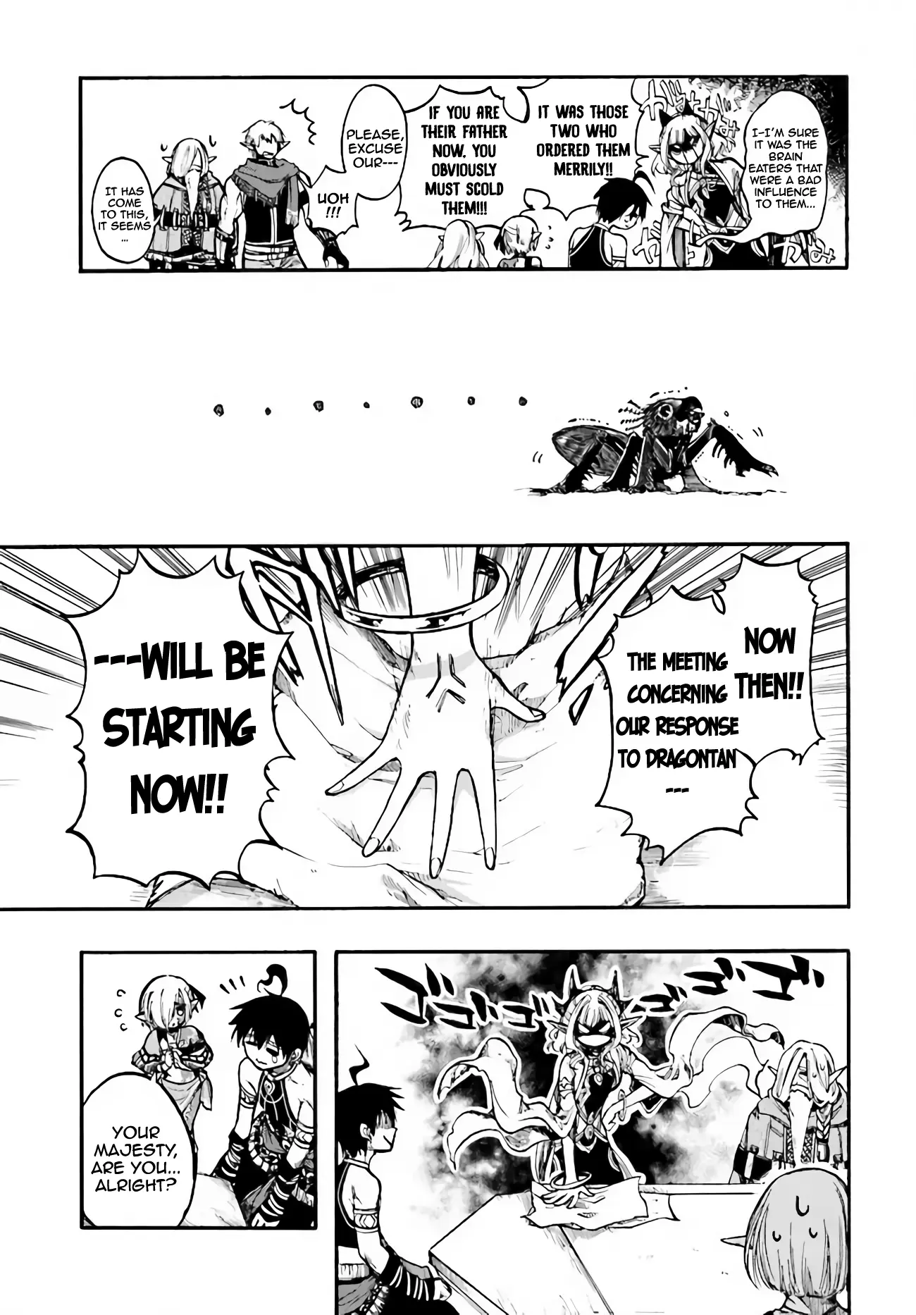 Apocalypse Bringer Mynoghra: World Conquest Starts with the Civilization of Ruin — Chapter 13.1 — Page 6