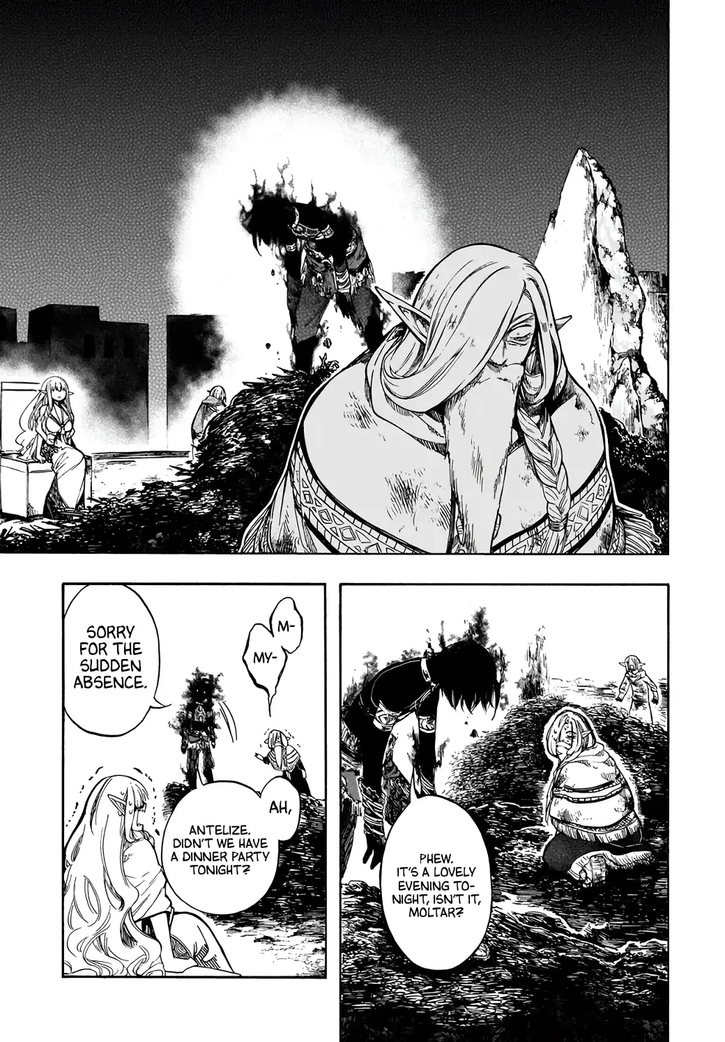 Apocalypse Bringer Mynoghra: World Conquest Starts with the Civilization of Ruin — Chapter 29 — Page 38