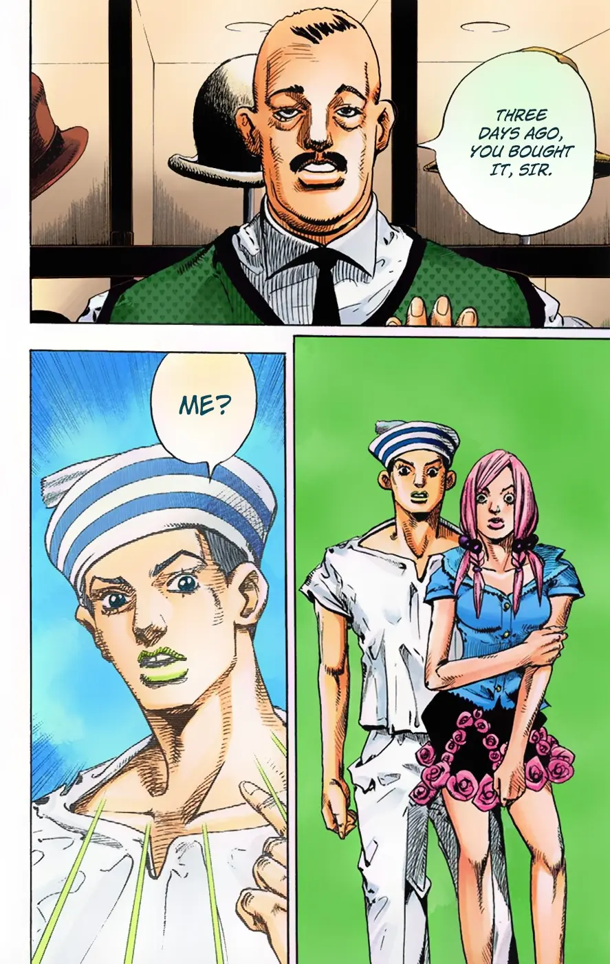 JoJo's Bizarre Adventure, Part 8: JoJolion Colored Manga — Chapter 2 — Page 31