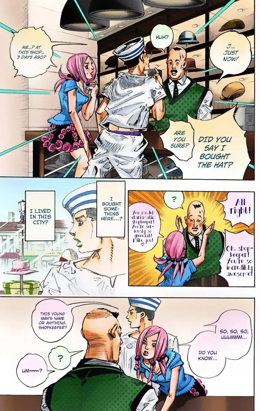 JoJo's Bizarre Adventure, Part 8: JoJolion Colored Manga — Chapter 2 — Page 32