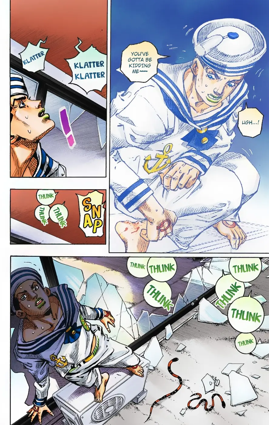 JoJo's Bizarre Adventure, Part 8: JoJolion Colored Manga — Chapter 5 — Page 7