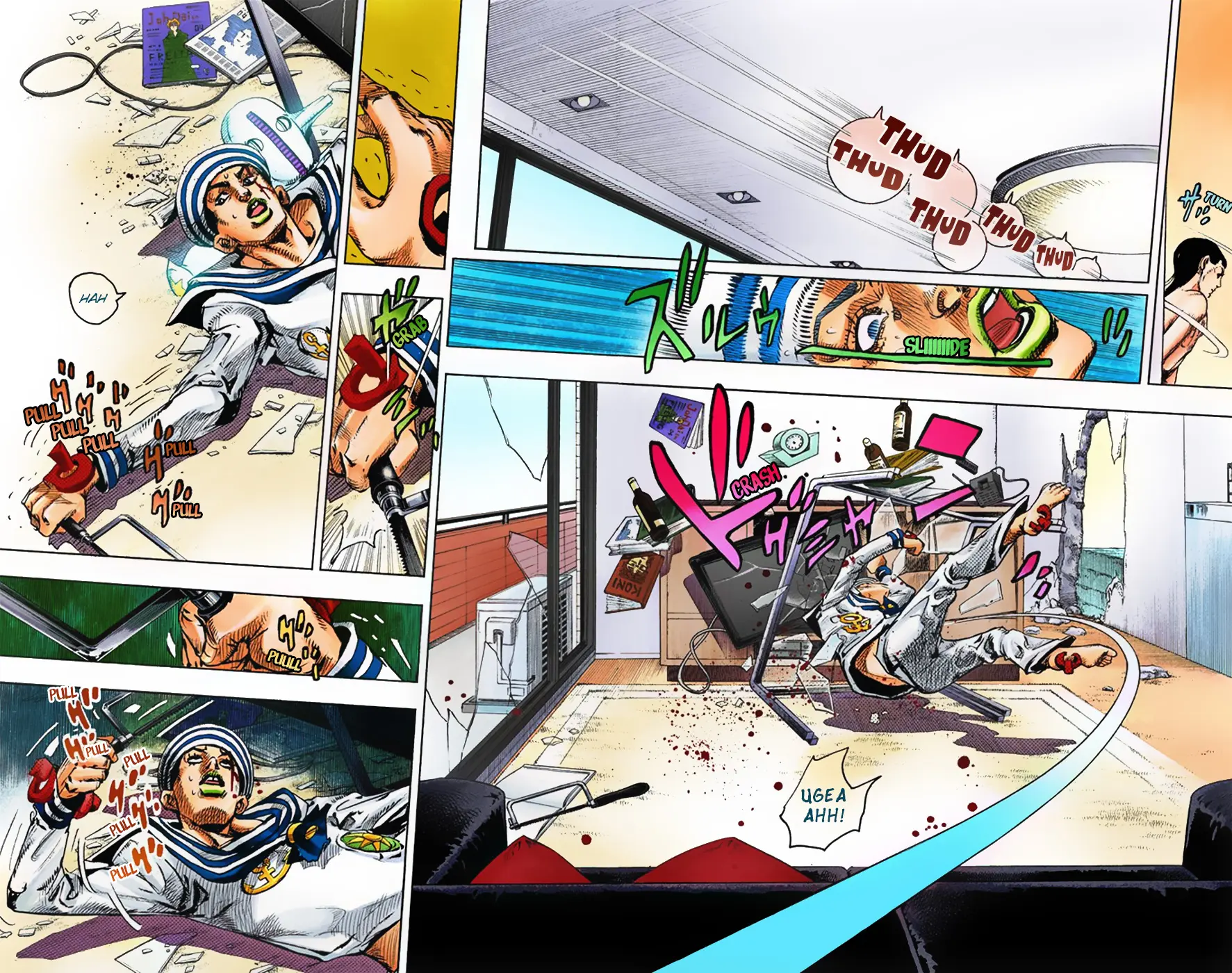 JoJo's Bizarre Adventure, Part 8: JoJolion Colored Manga — Chapter 5 — Page 19