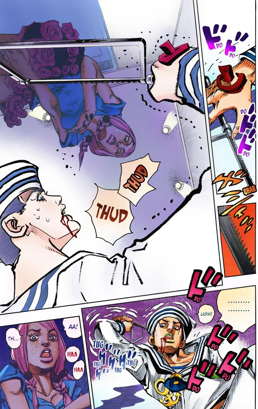 JoJo's Bizarre Adventure, Part 8: JoJolion Colored Manga — Chapter 5 — Page 28
