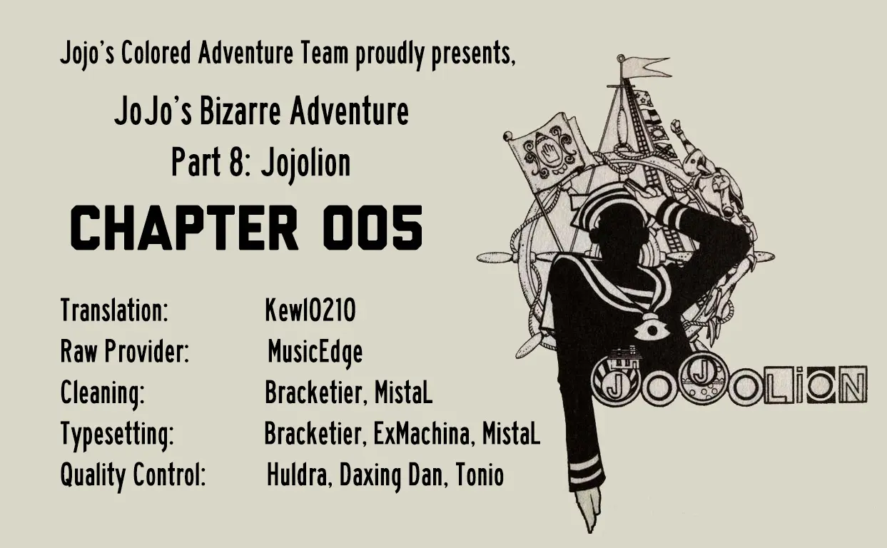 JoJo's Bizarre Adventure, Part 8: JoJolion Colored Manga — Chapter 5 — Page 42