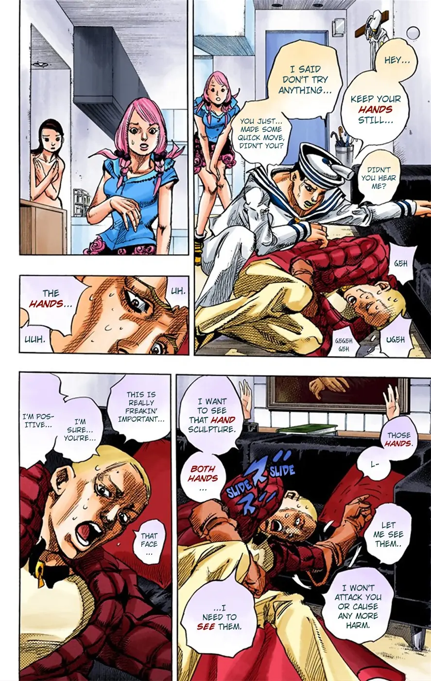 JoJo's Bizarre Adventure, Part 8: JoJolion Colored Manga — Chapter 6 — Page 14