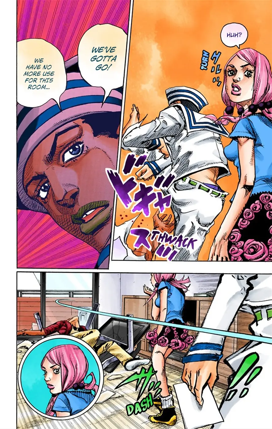 JoJo's Bizarre Adventure, Part 8: JoJolion Colored Manga — Chapter 6 — Page 38