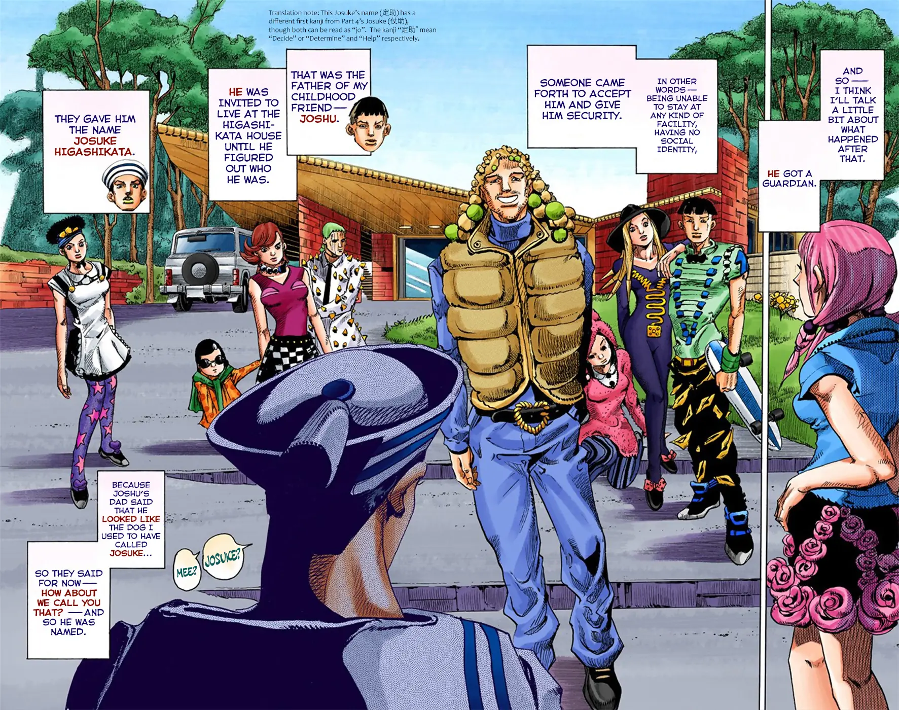JoJo's Bizarre Adventure, Part 8: JoJolion Colored Manga — Chapter 6 — Page 48