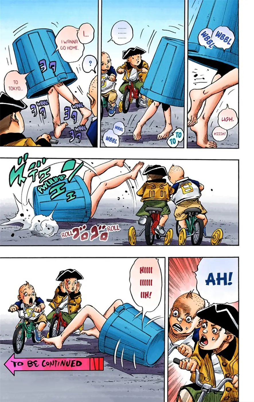 JoJo's Bizarre Adventure, Part 8: JoJolion Colored Manga — Chapter 6 — Page 50