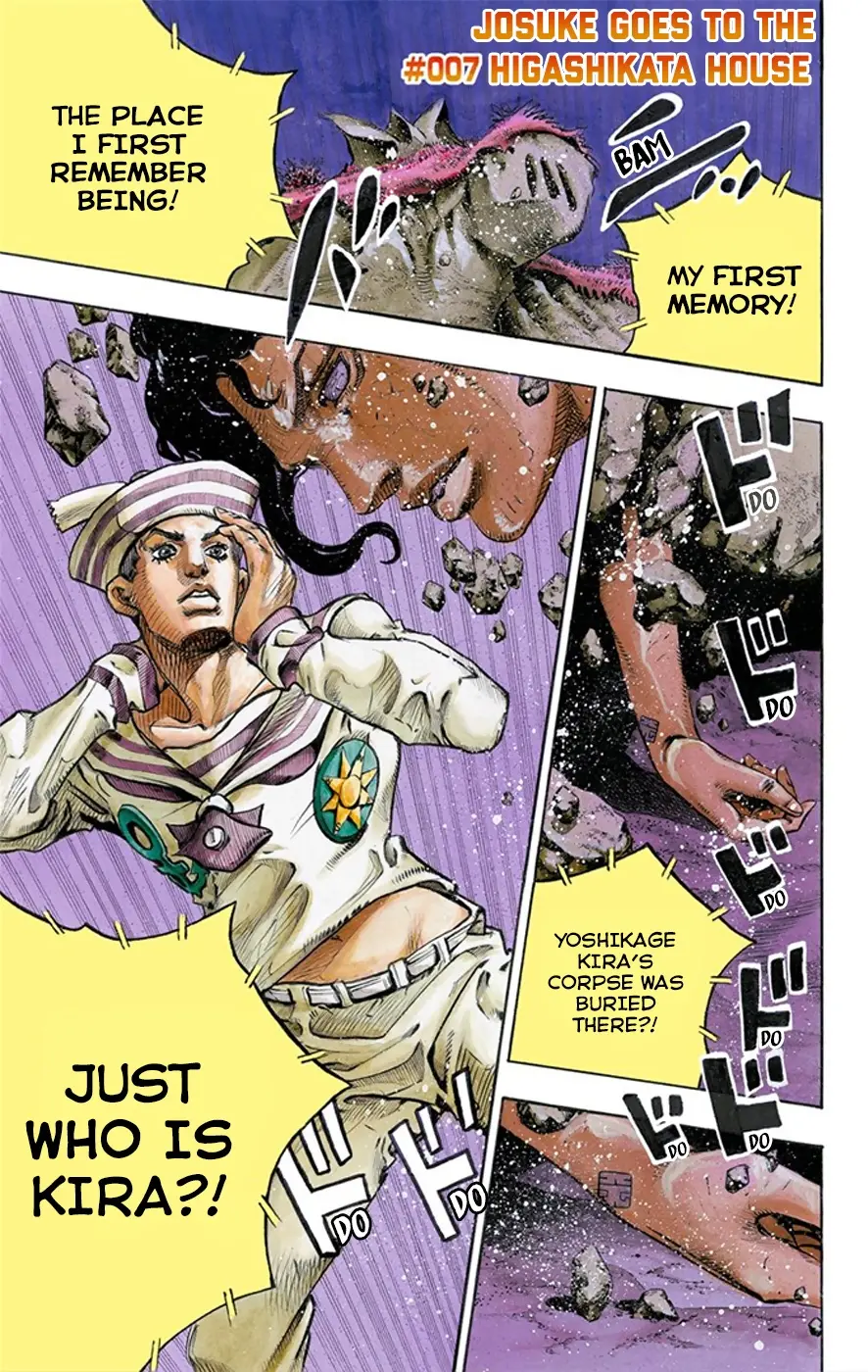 JoJo's Bizarre Adventure, Part 8: JoJolion Colored Manga — Chapter 7 — Page 2