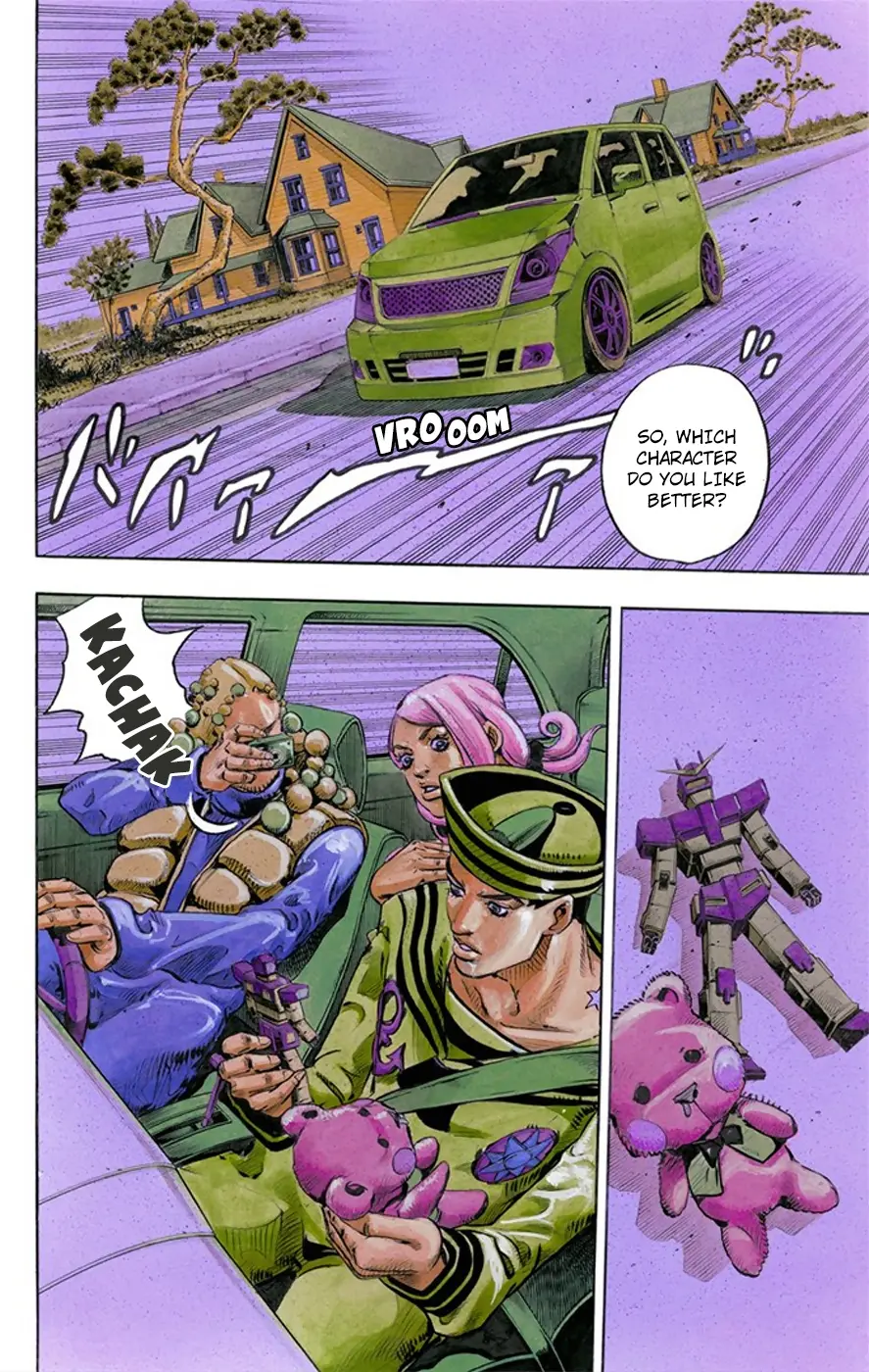 JoJo's Bizarre Adventure, Part 8: JoJolion Colored Manga — Chapter 7 — Page 4
