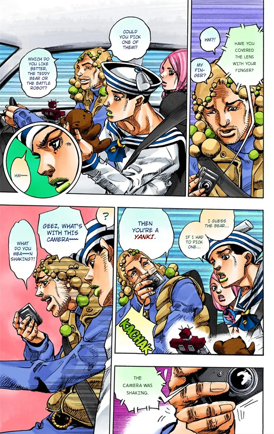 JoJo's Bizarre Adventure, Part 8: JoJolion Colored Manga — Chapter 7 — Page 5